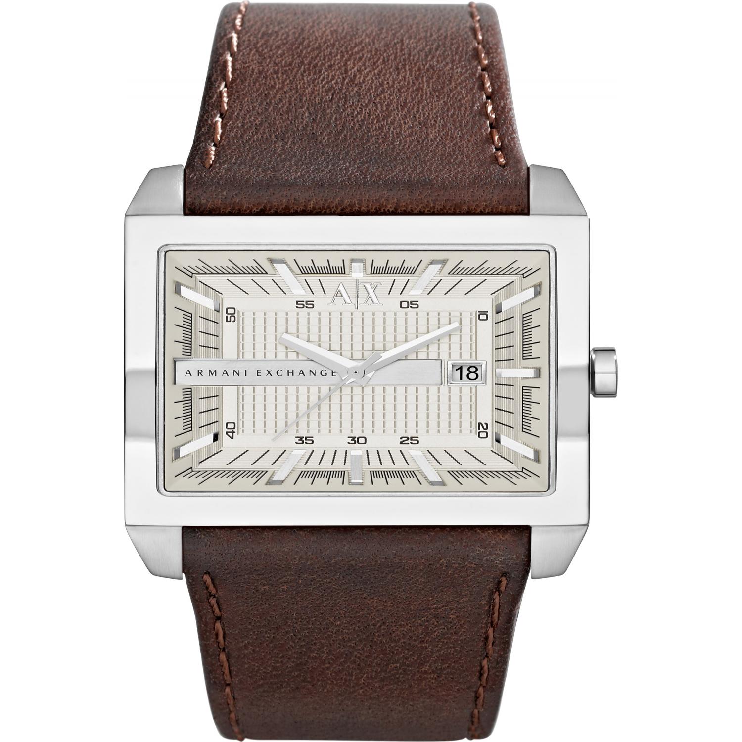 Armani exchange online square watch