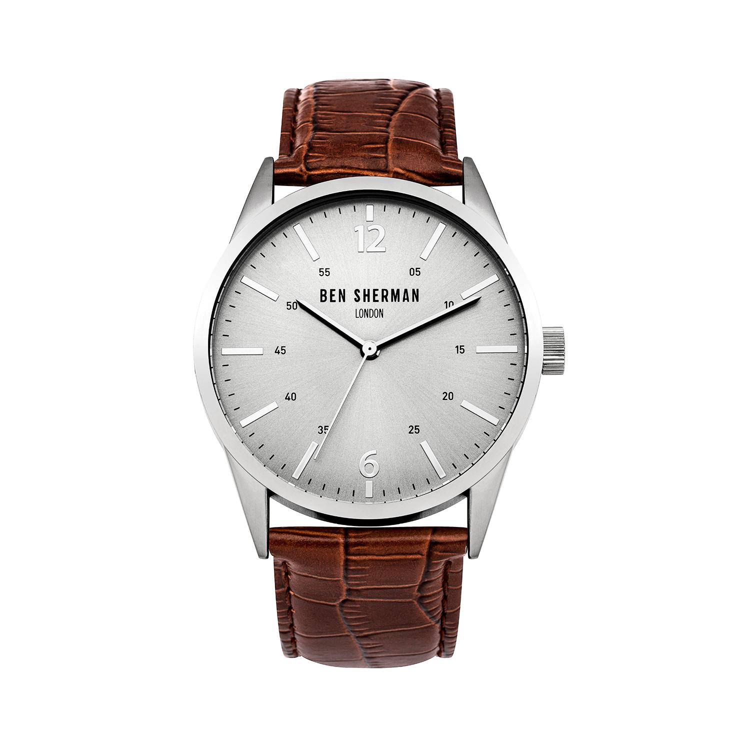 ben sherman watch leather strap