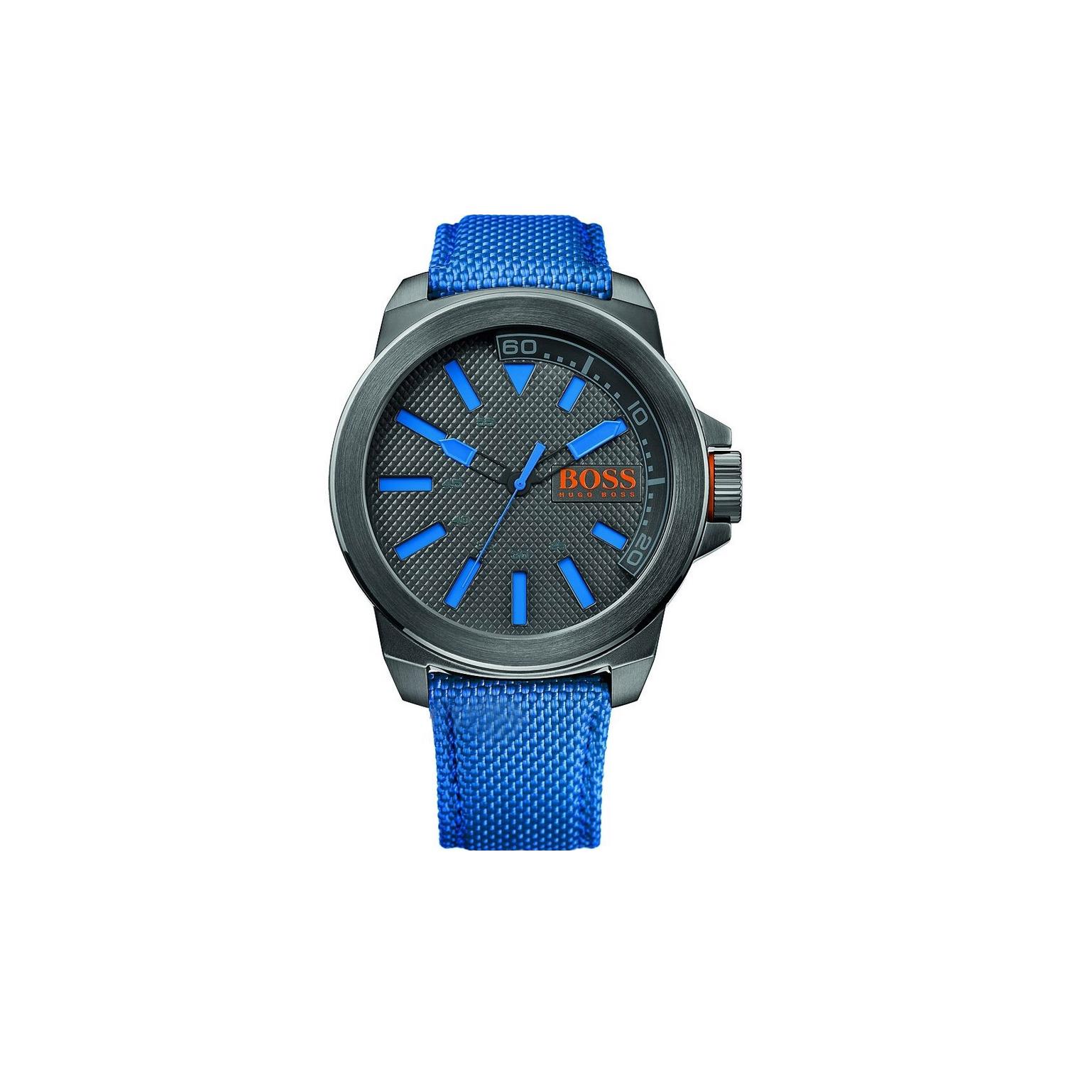 Hugo boss top orange blue watch