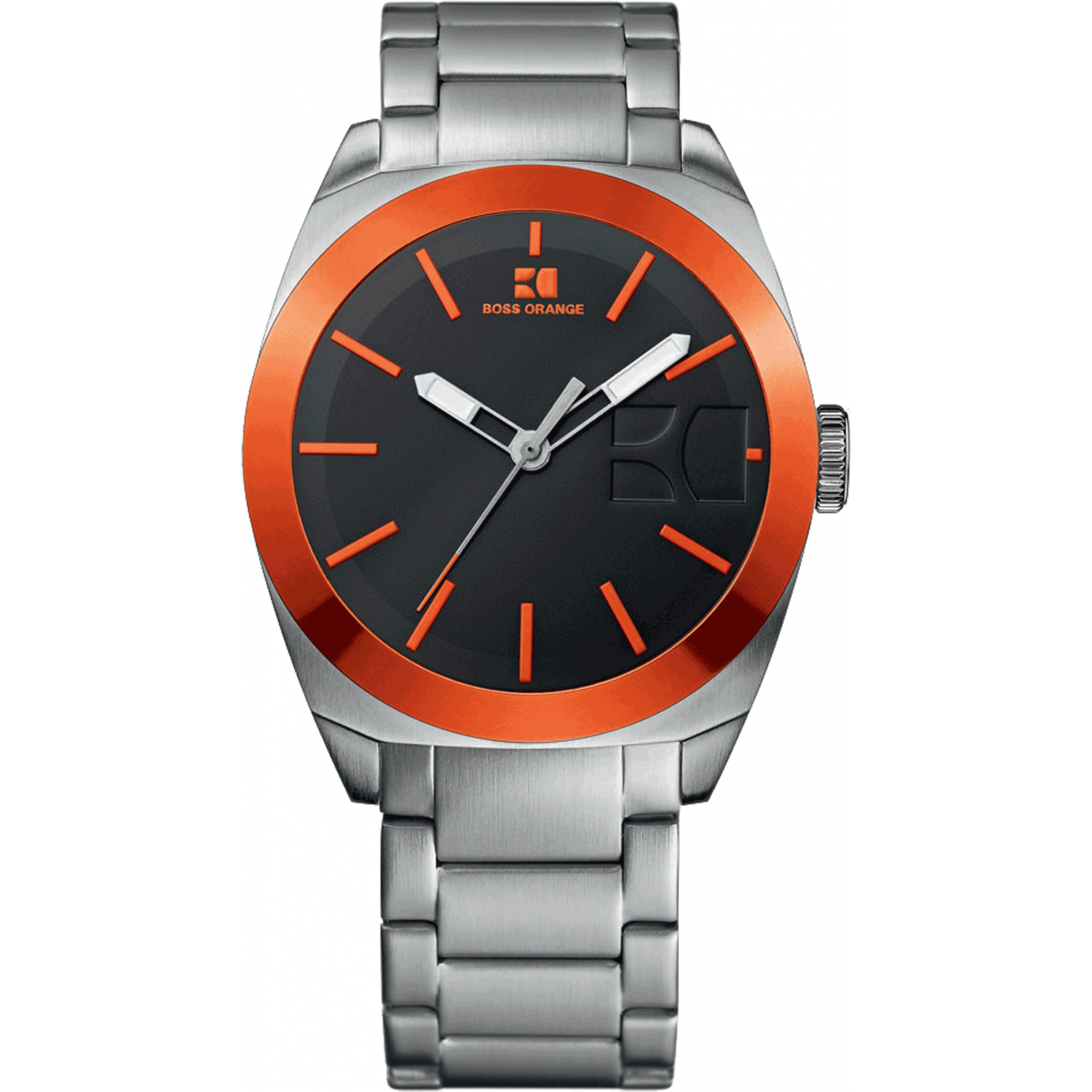 Hugo boss new york orange watch outlet