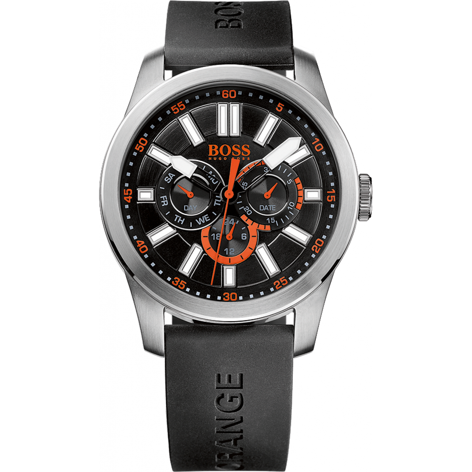 hugo boss watches orange