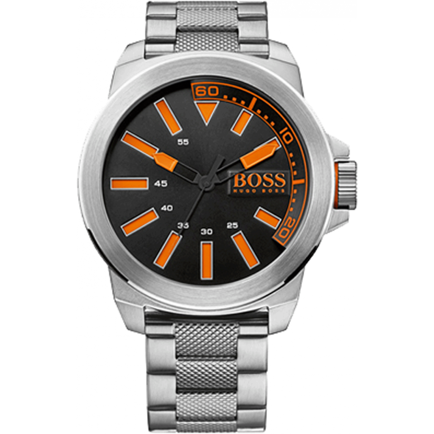 Hugo boss watch discount orange and black