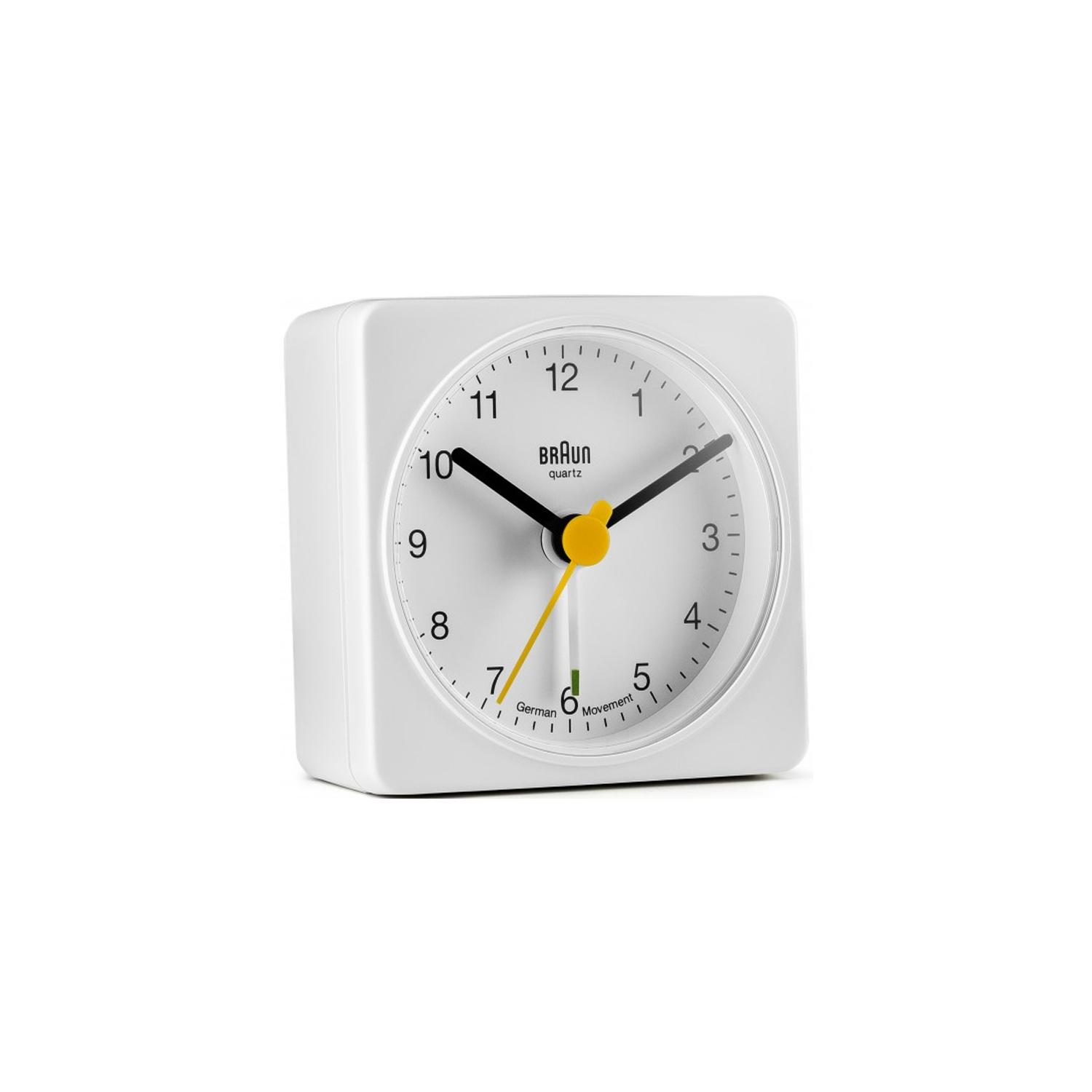 Braun Clocks Alarm Clock BNC002WHWH Watch Shade Station