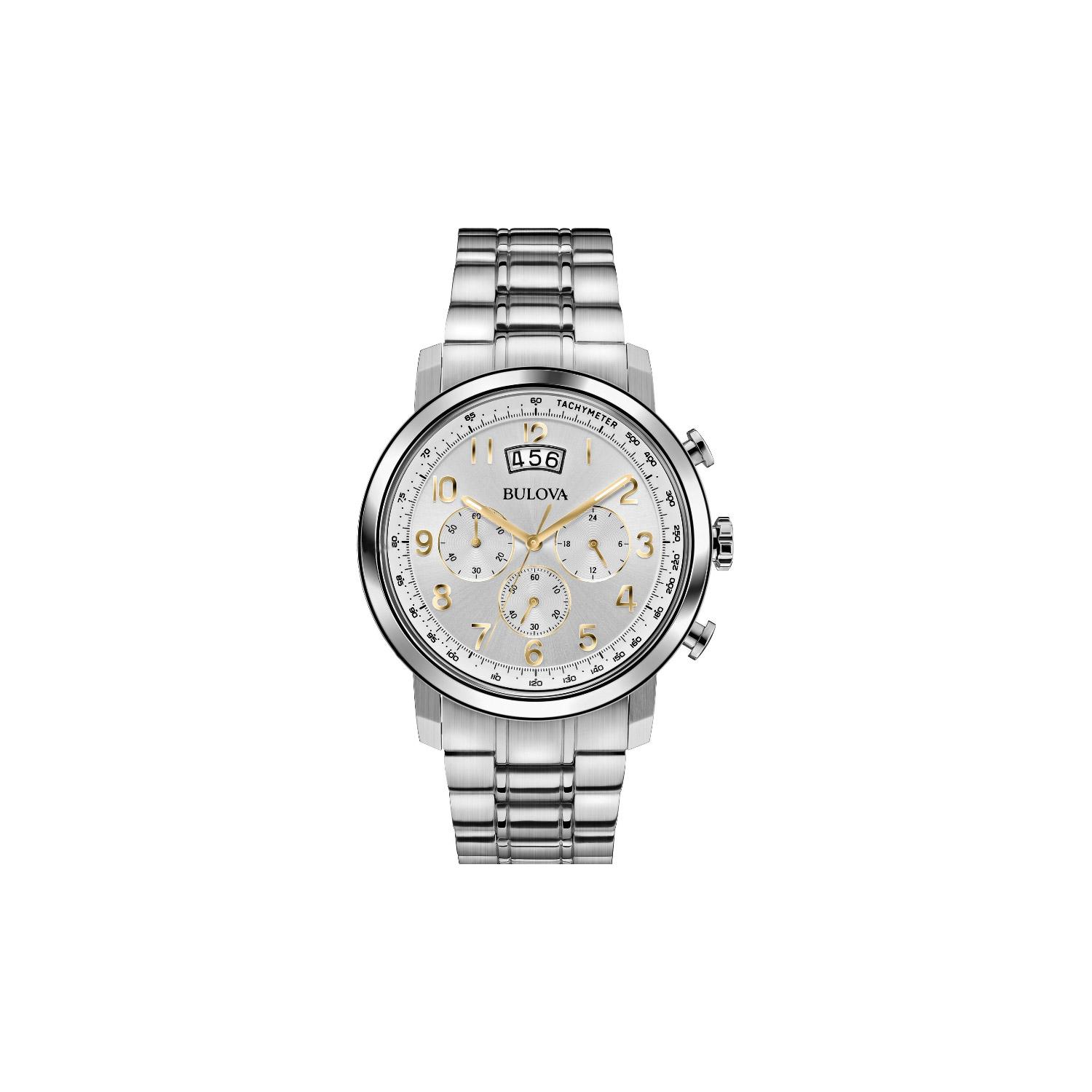 Bulova Mens Dress 96B201 Watch Shade Station