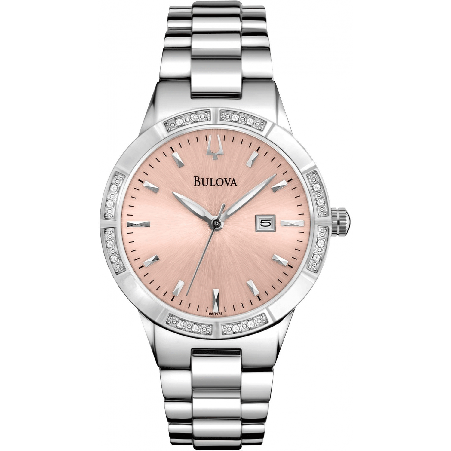 Bulova pink deals women's watch