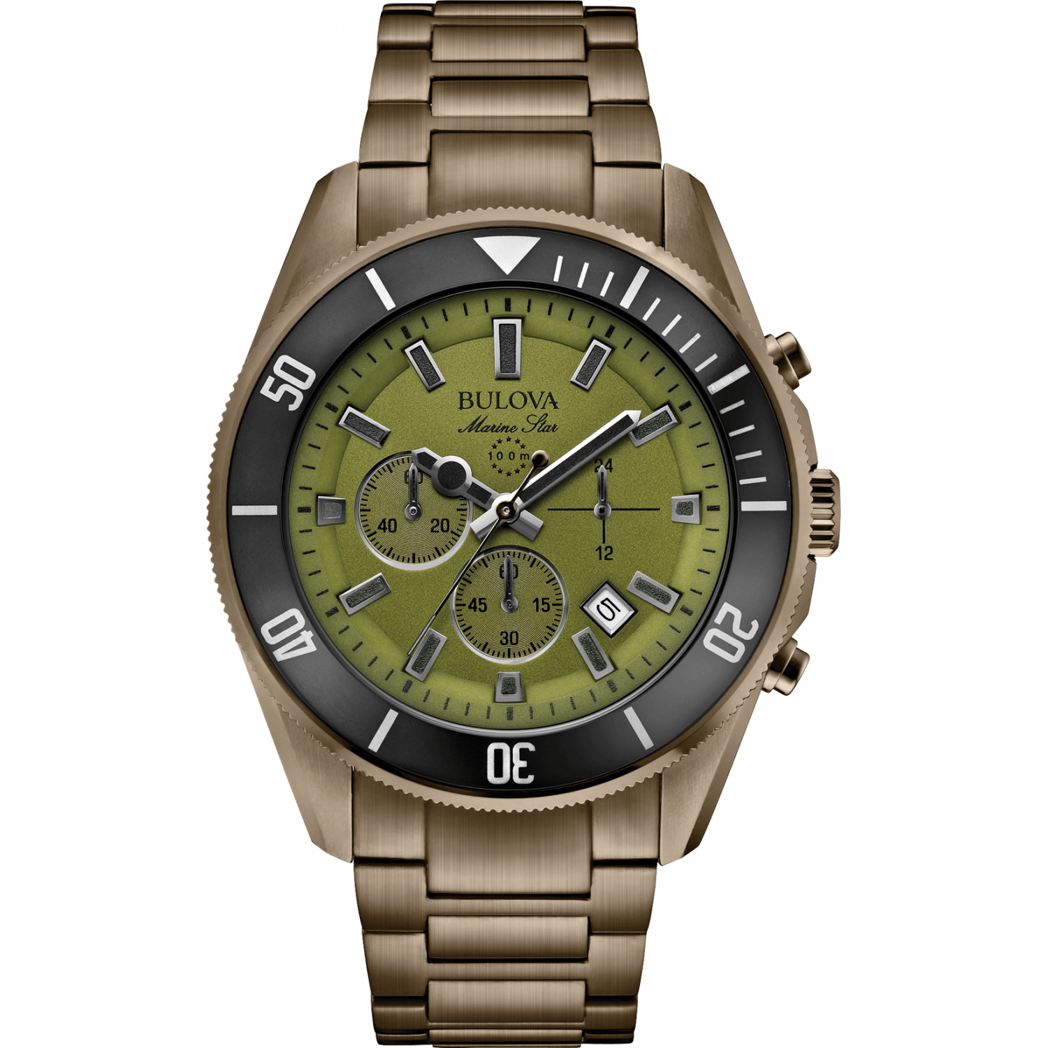 Bulova marine star green online