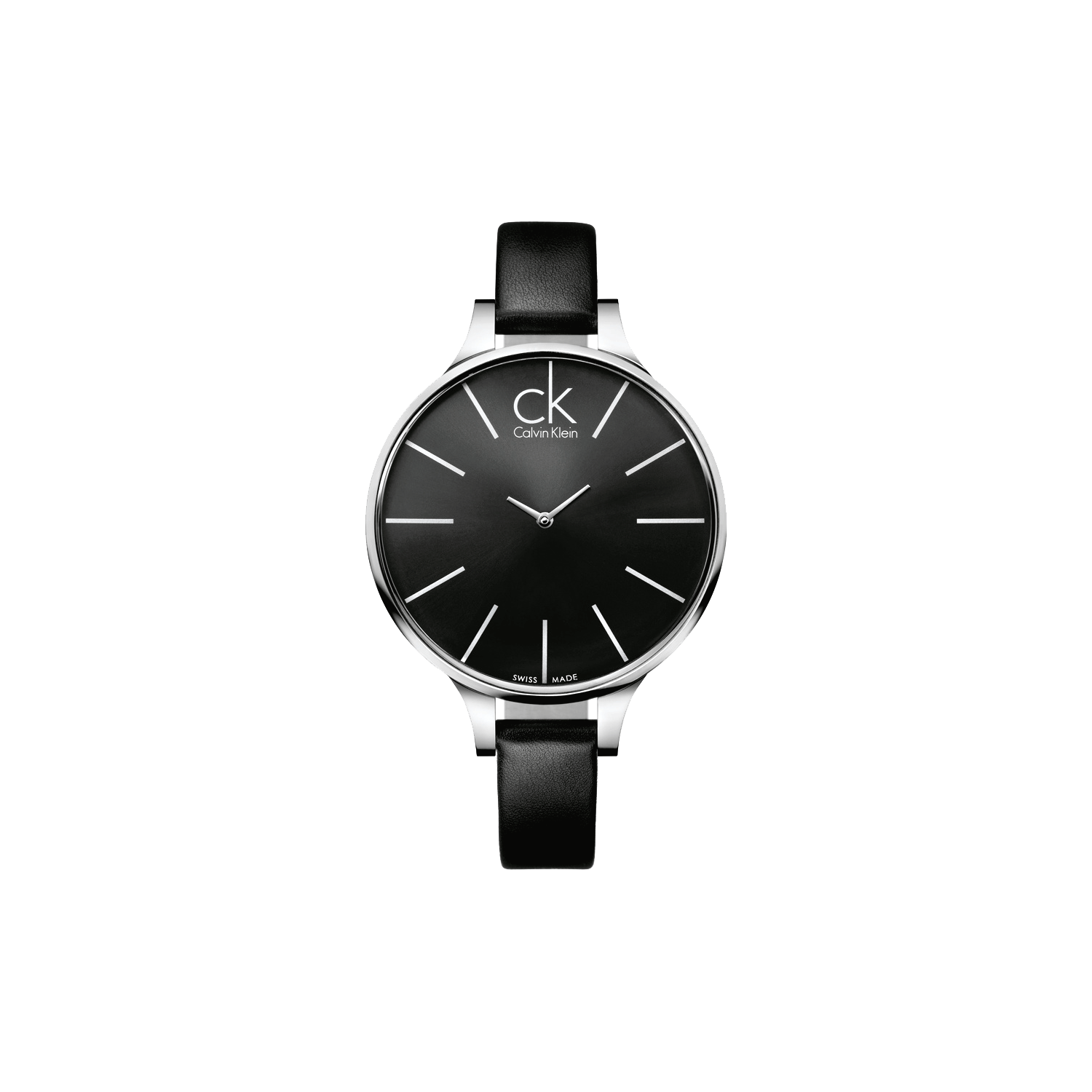 Calvin klein women's watches k2b23102 black clearance