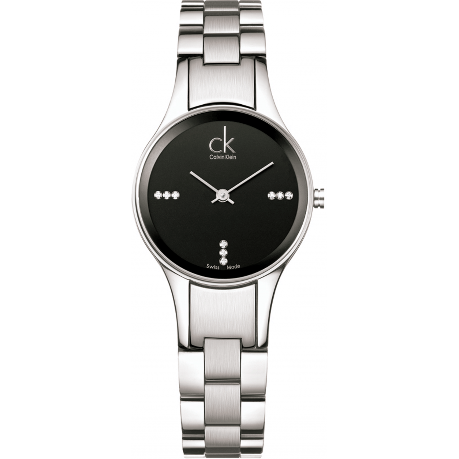 Calvin Klein Simplicity Metal 9 Diamonds Watch