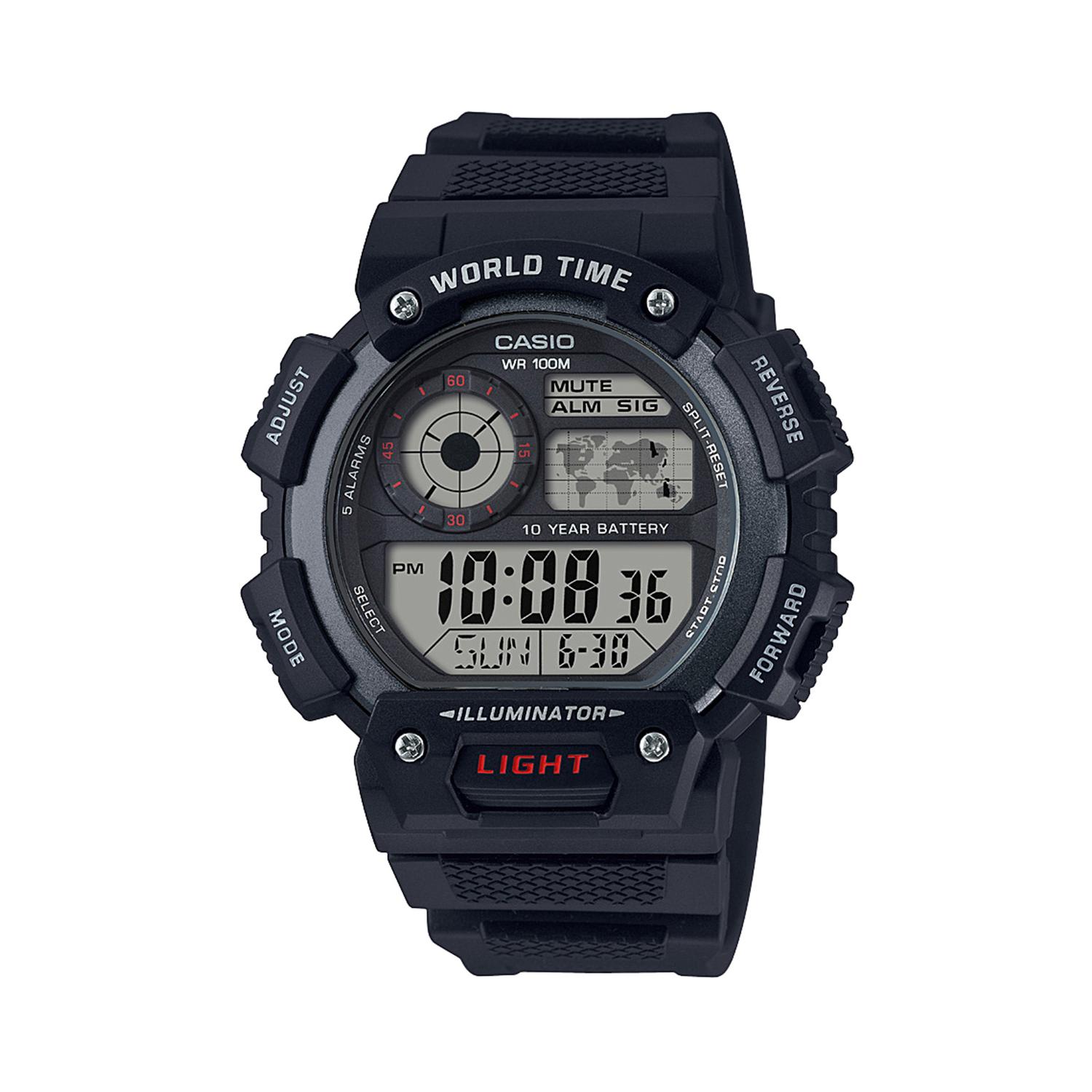 Casio AE 1400WH 1AVEF Watch Shade Station