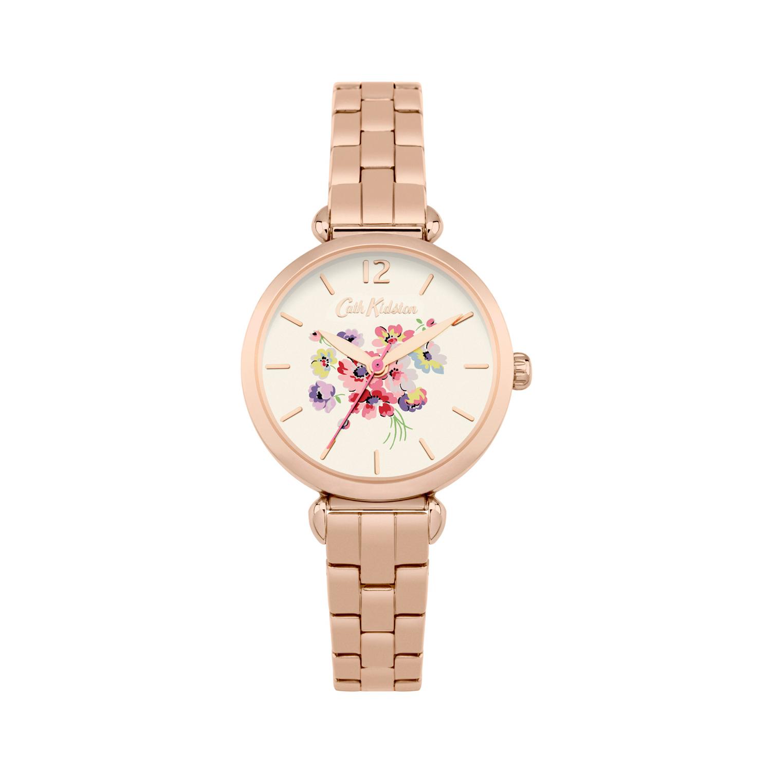 Cath kidston rose gold watch deals