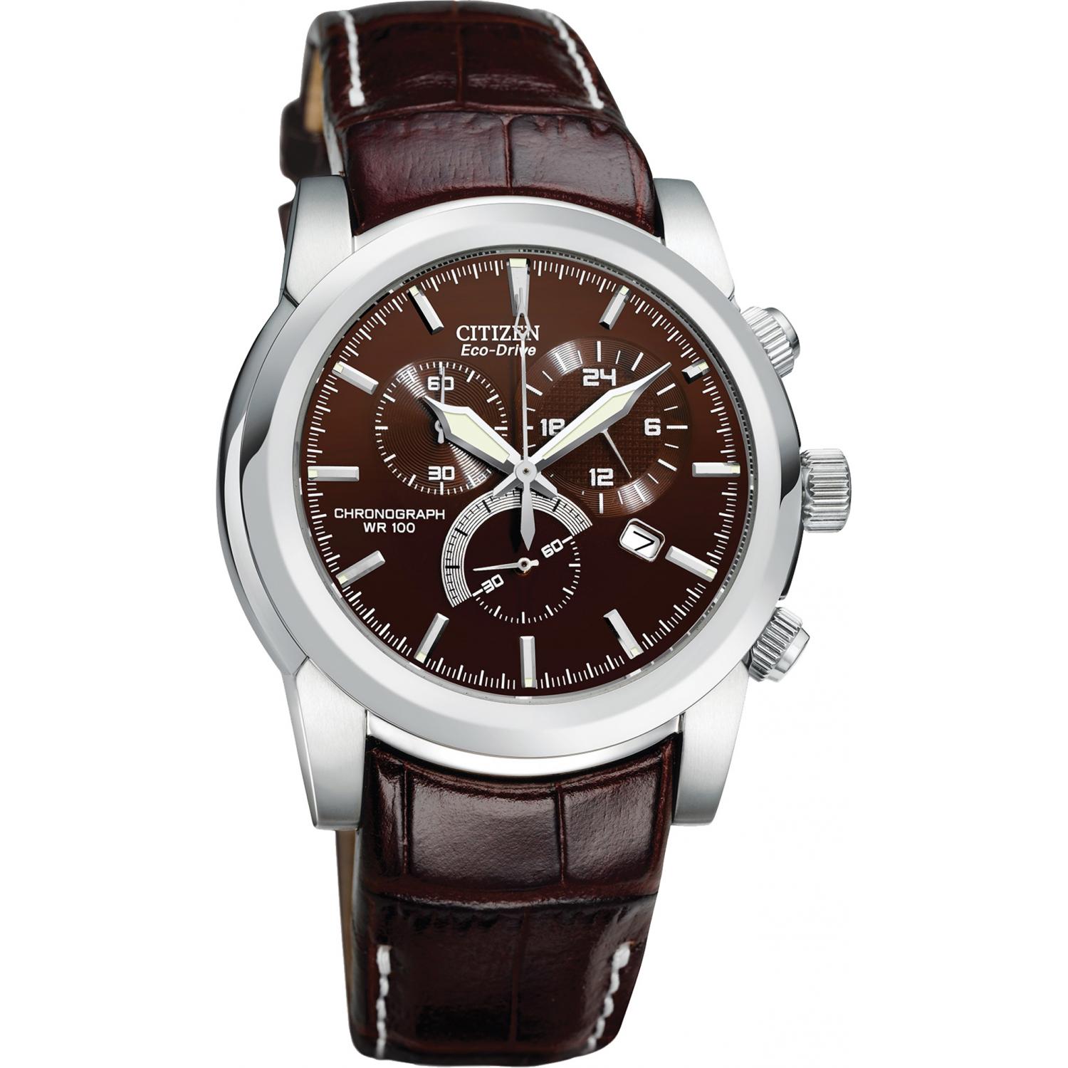 Citizen Eco-Drive Chronograph WR100 AT0550-11X Watch | Shade Station