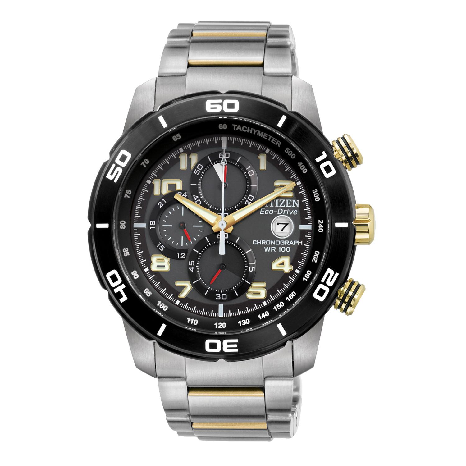 Citizen Eco Drive Primo Chronograph CA0469 59E Watch Shade Station