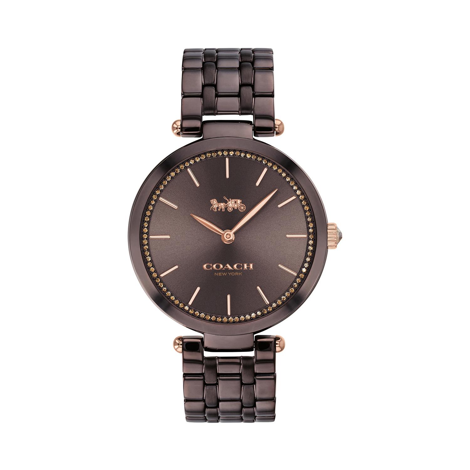 Coach black sale watch