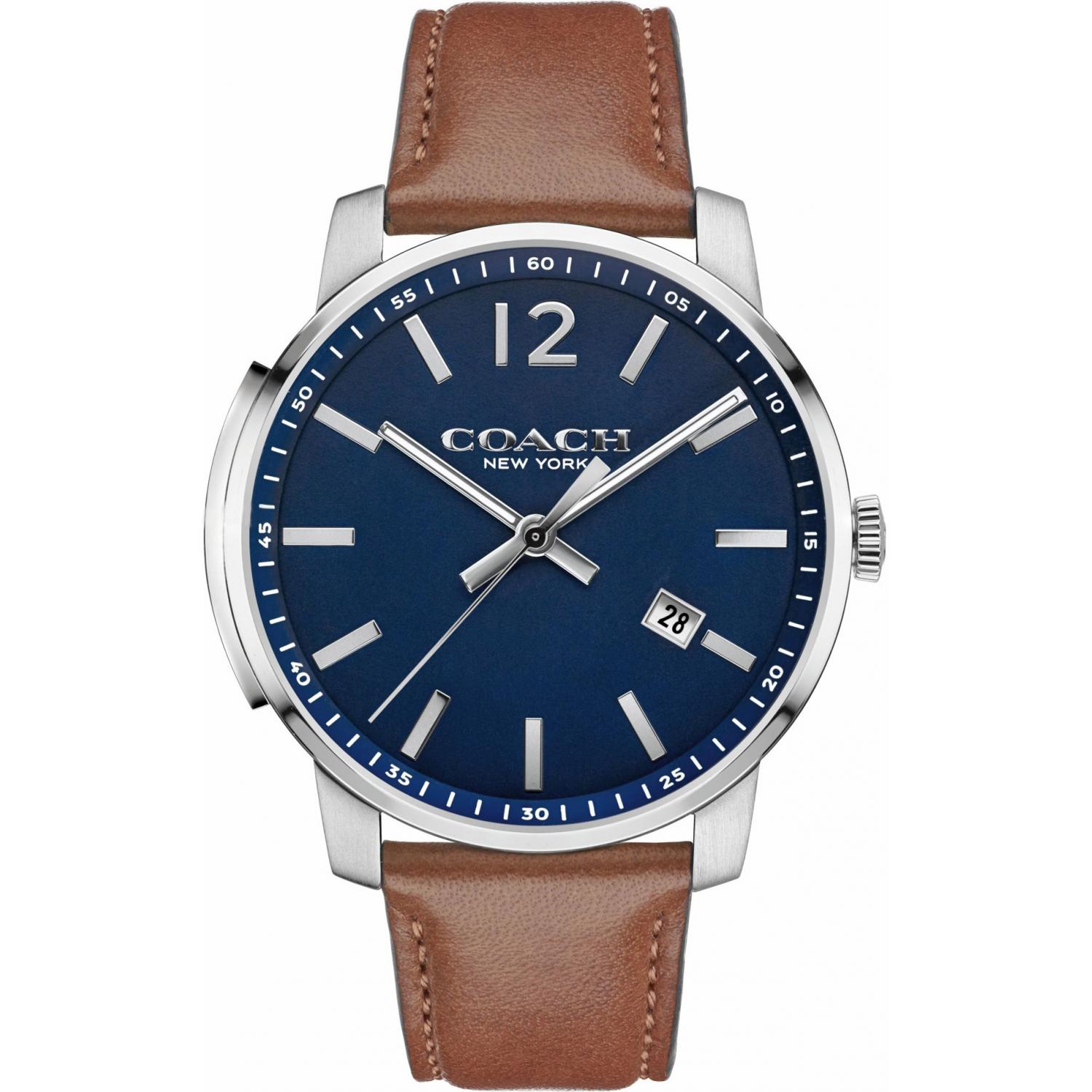 Coach men's shop bleecker watch