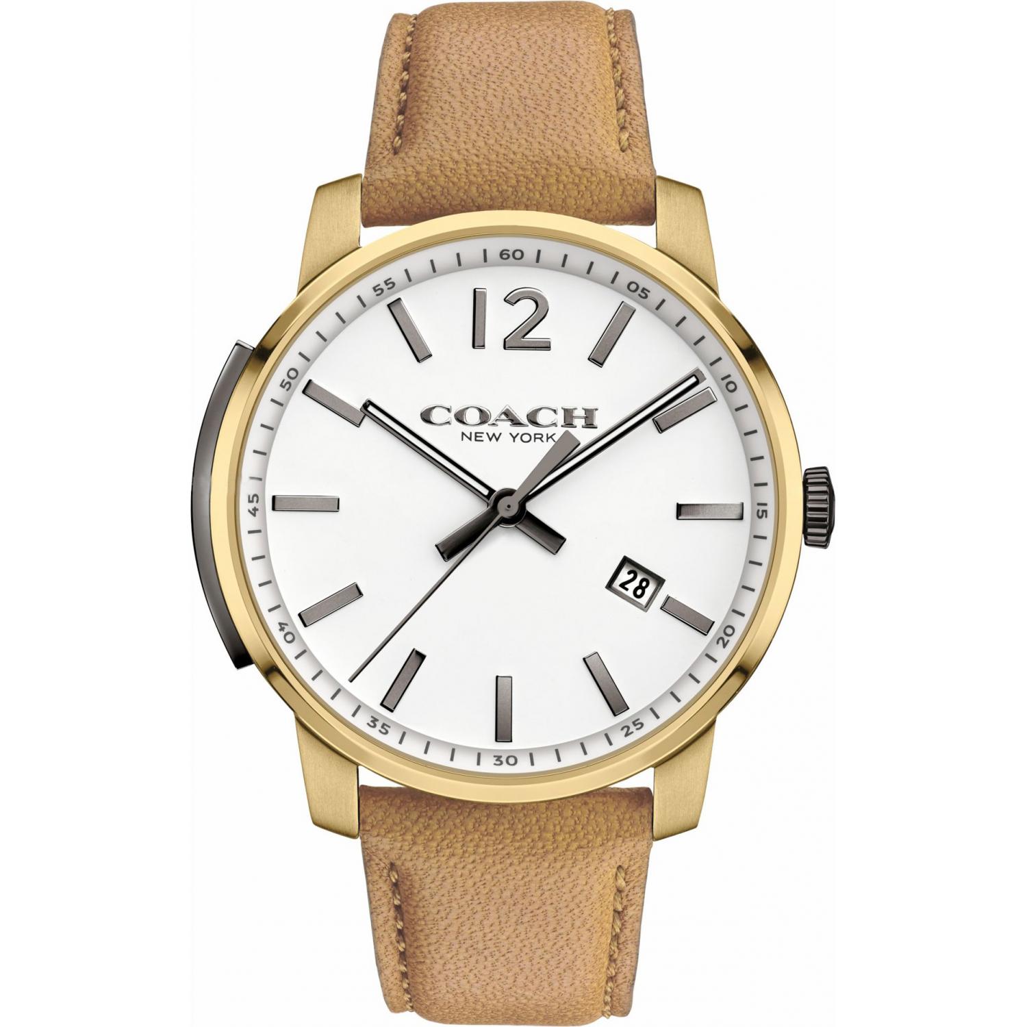 Coach men's bleecker 2025 watch