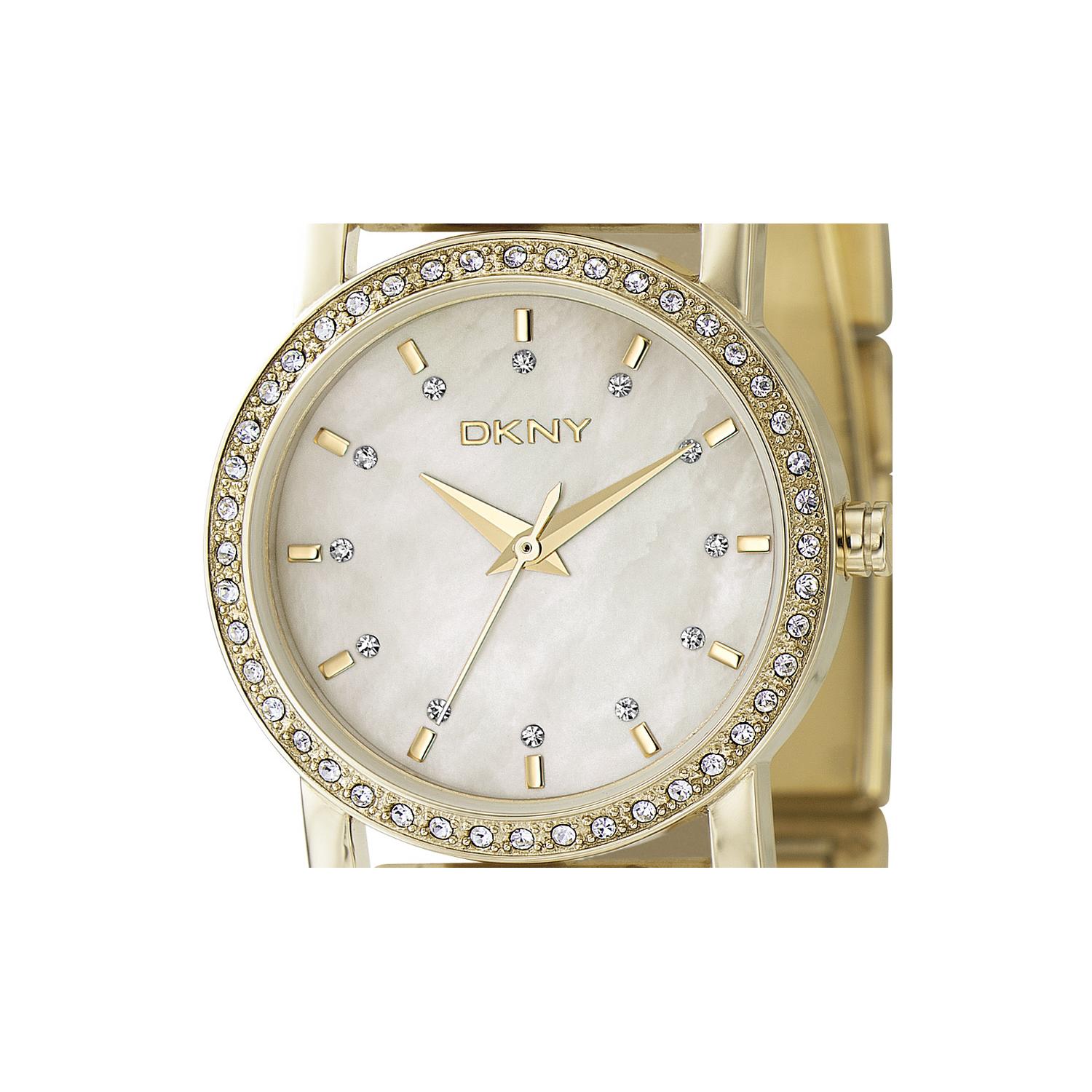 Dkny mother of pearl ladies watch online