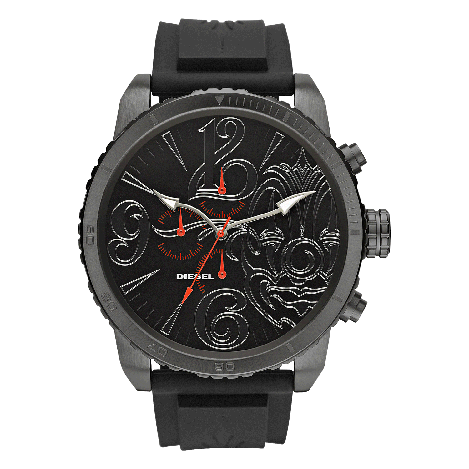 最終値下げ　ディーゼルDiesel Mr.Cartoon コラボ時計　限定モデル Mr Cartoon×DIESEL コラボ 3800本限定腕時計新品OH済み