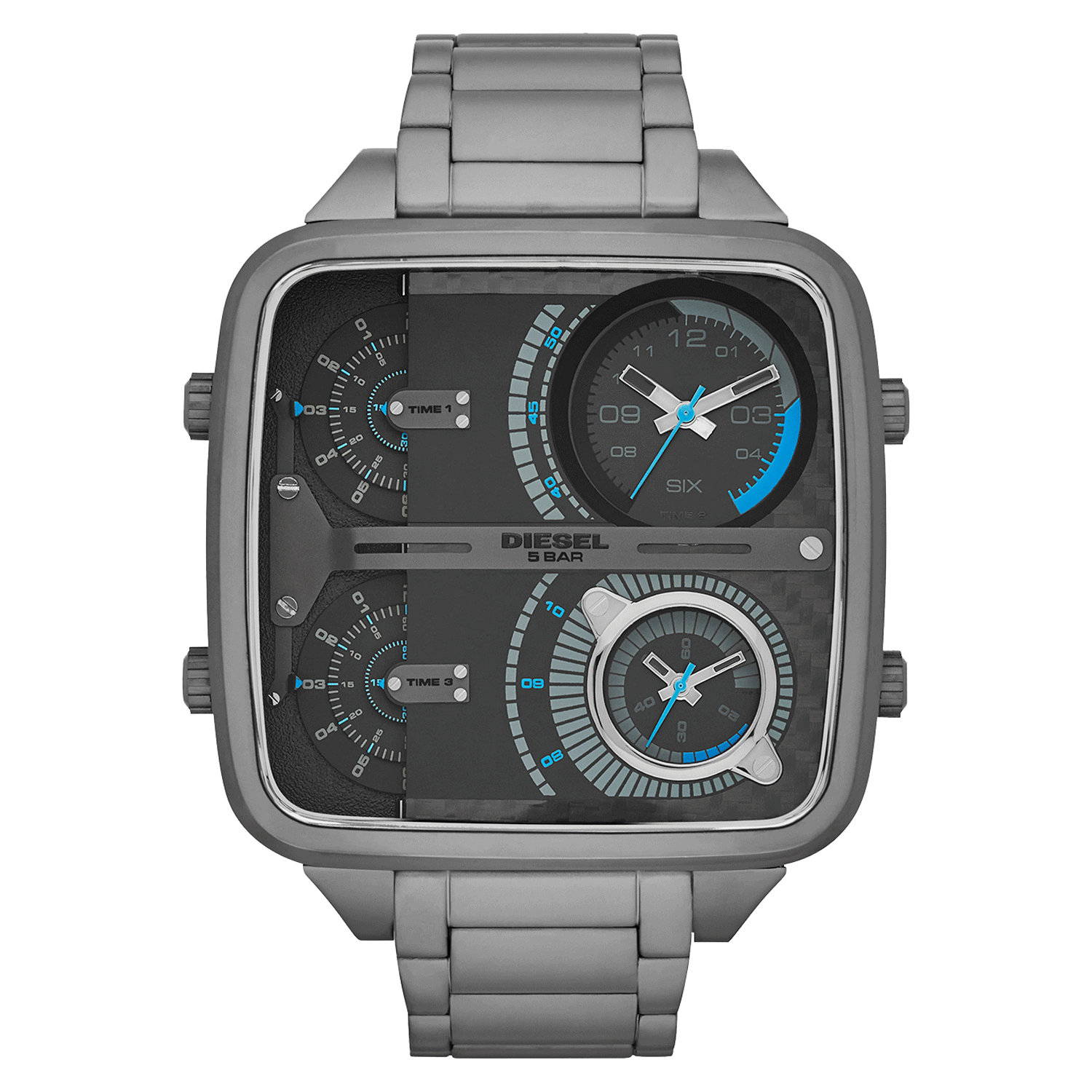 Diesel Square Daddy Watch