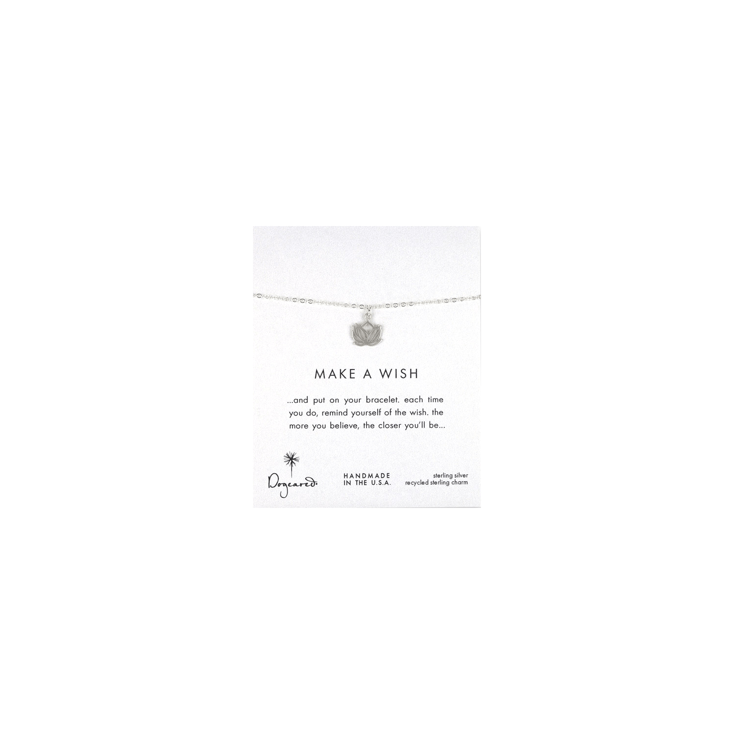 Dogeared Make A Wish Bracelet M2SSA00051000 Jewellery Shade Station
