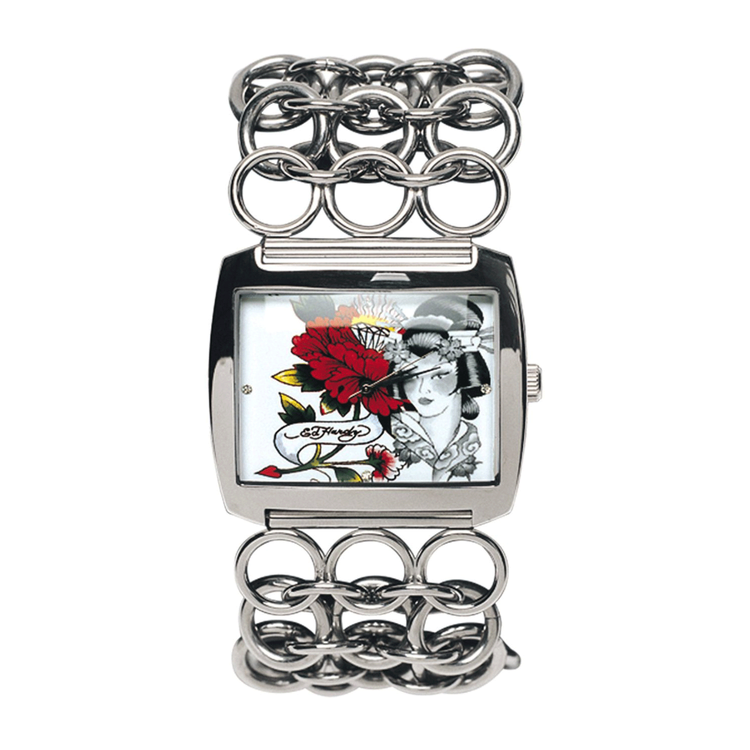 Ed Hardy Lynx Geisha Watch