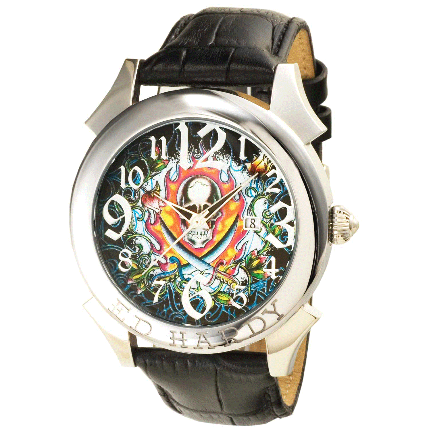 Ed Hardy 掛け時計 苦い