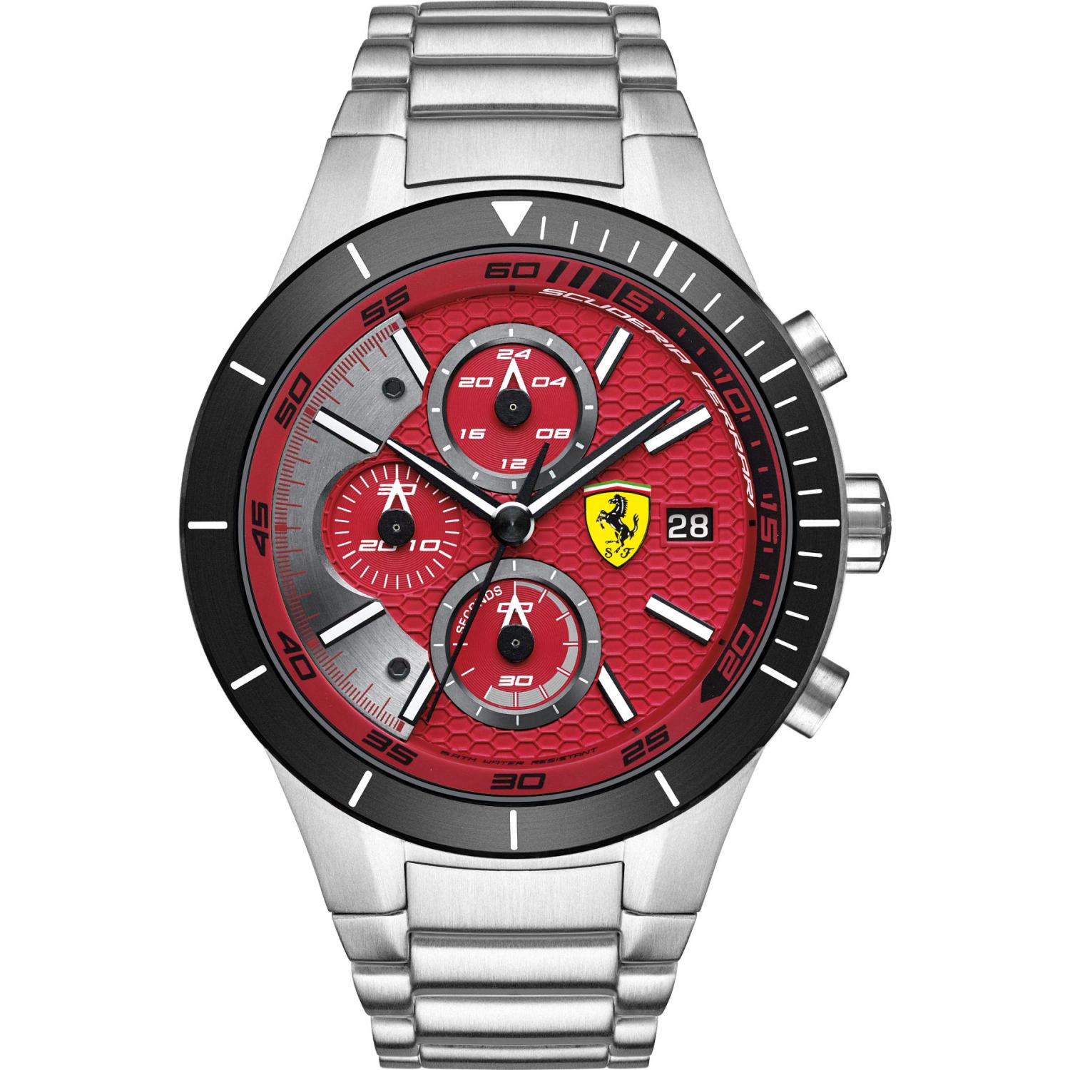 Ferrari red rev evo watch shop