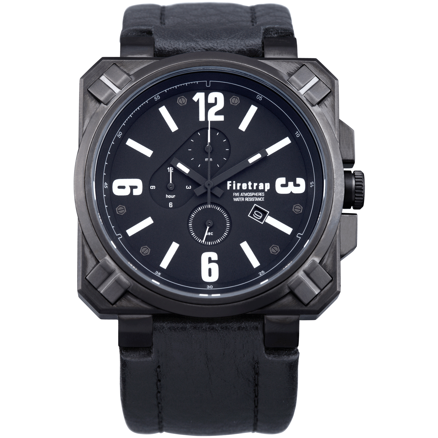 Firetrap Full Metal Jacket FT1006BW Watch Shade Station