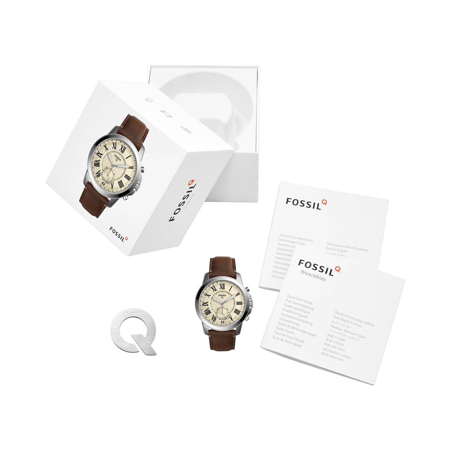 Fossil Grant Hybrid Smartwatch FTW1118 Watch Shade Station