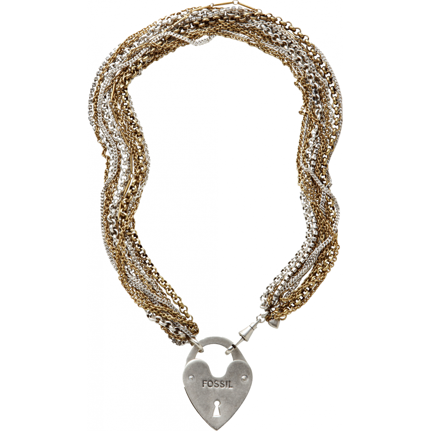 Fossil Necklace JA4726 Jewellery Shade Station