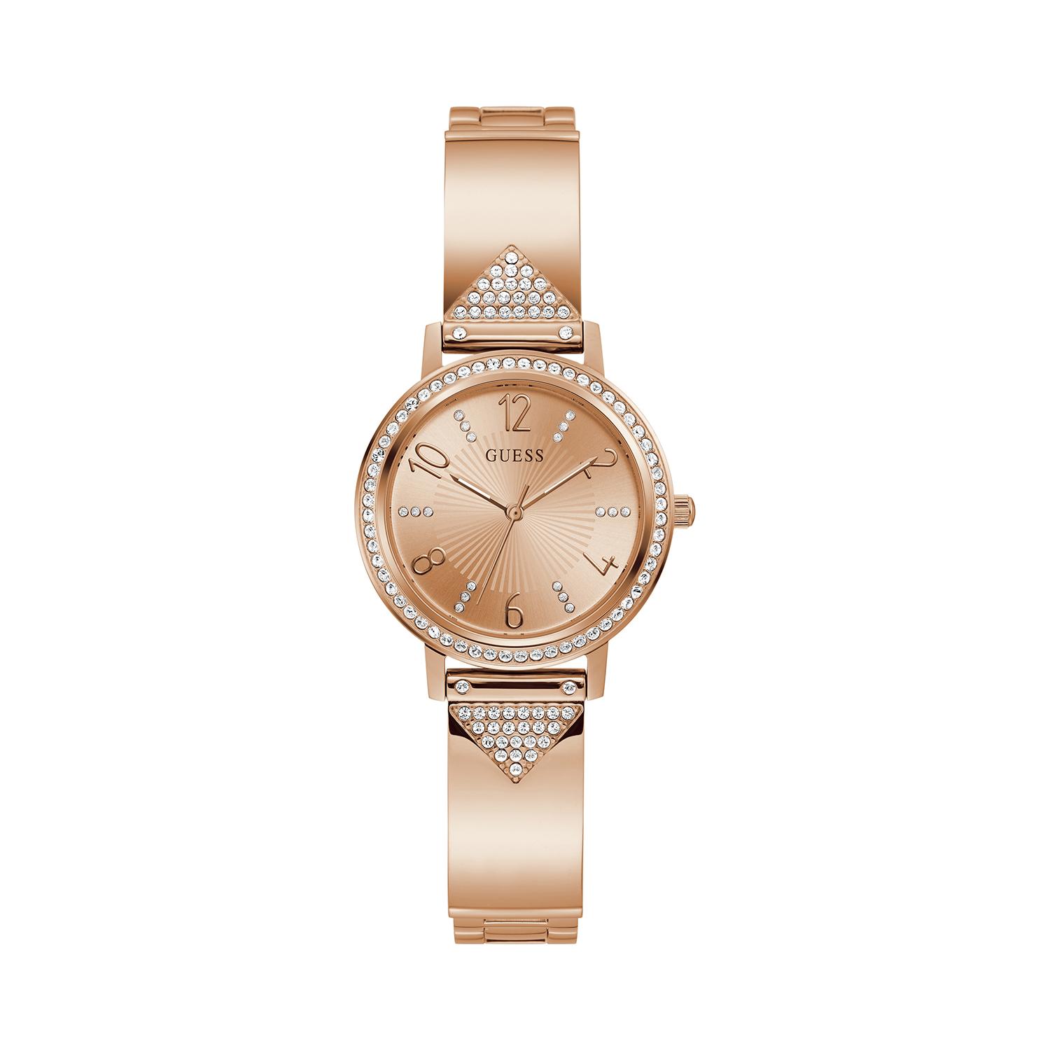 Rose gold deals guess watch