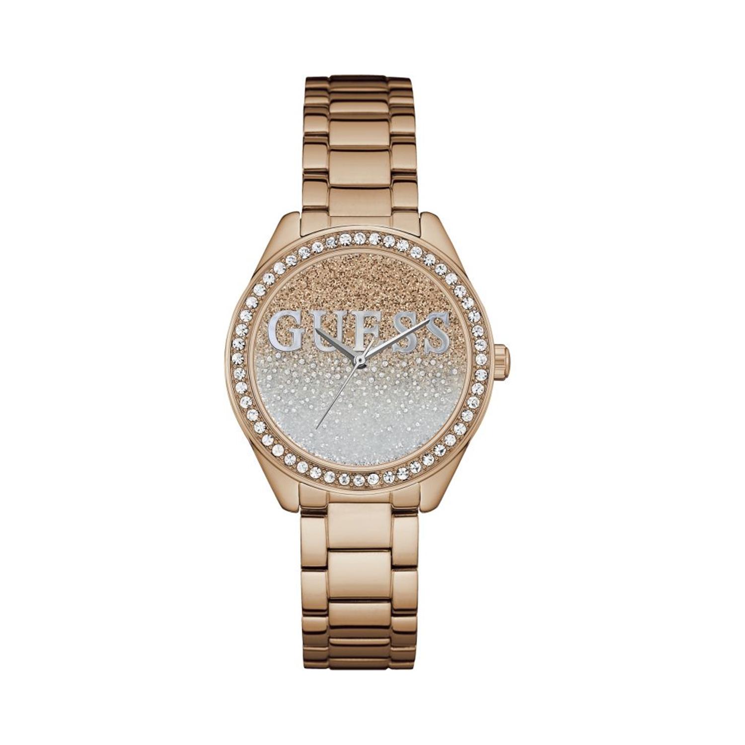 Guess hotsell glitter watch
