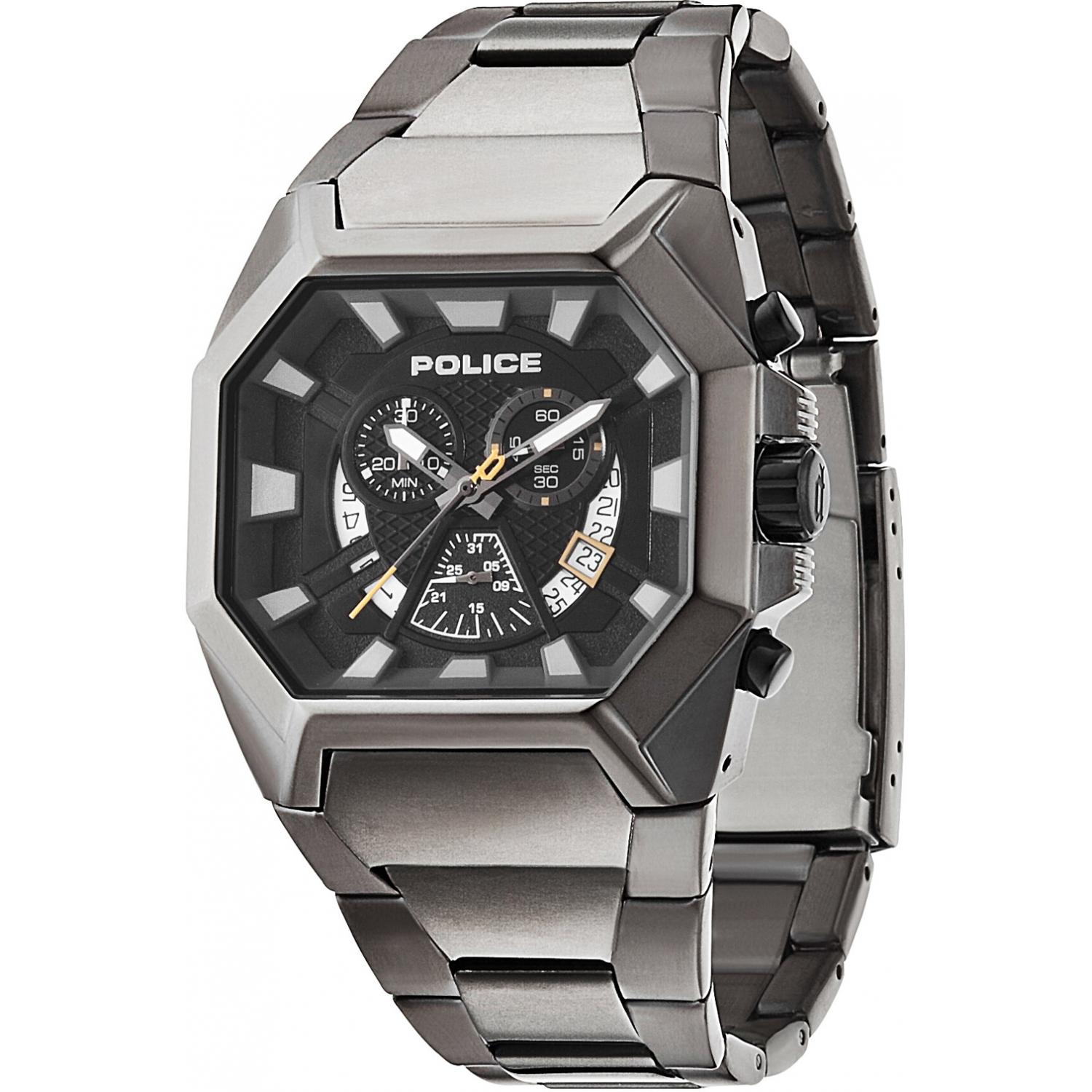 Police hunter watch cheap