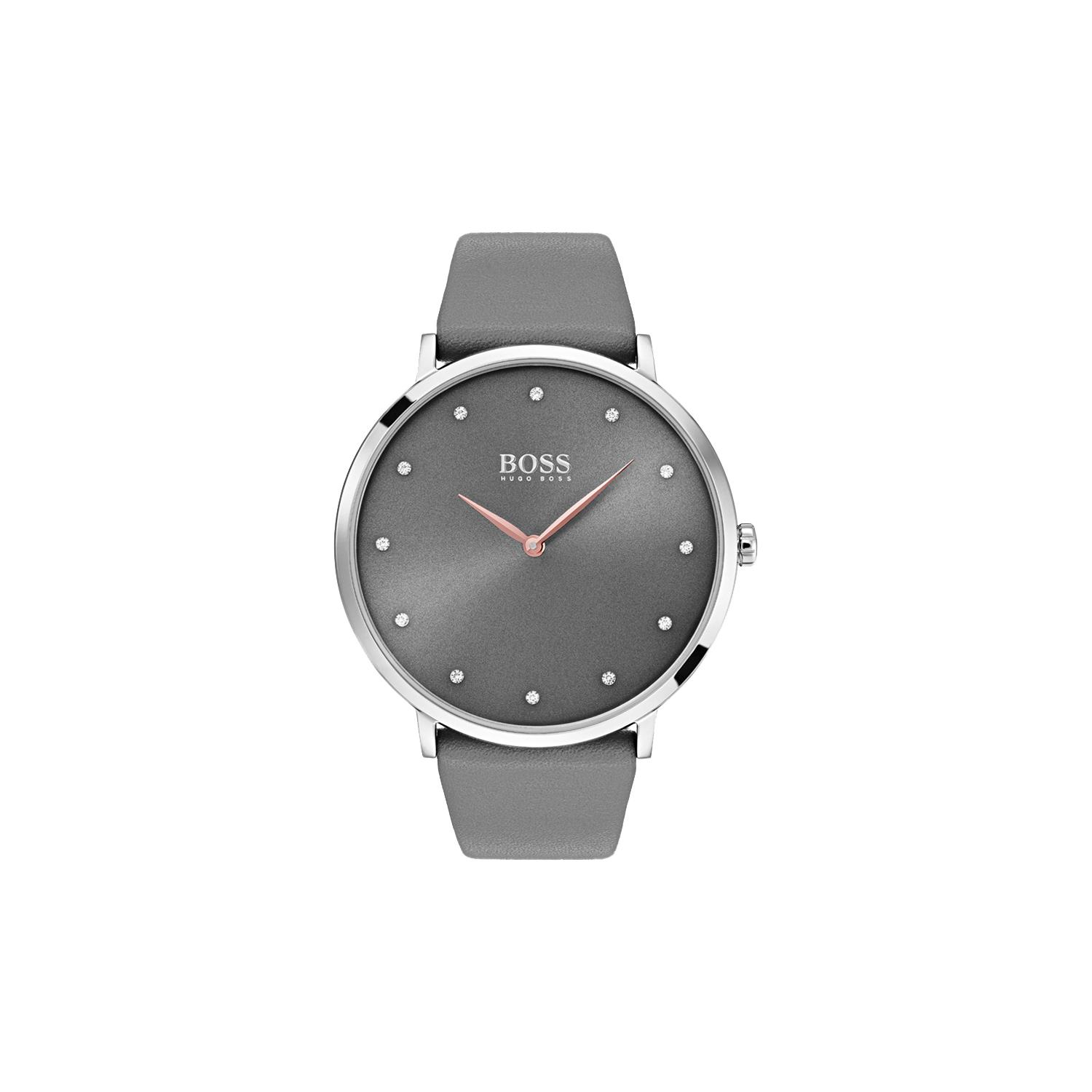 Hugo boss jillian rose gold store watch