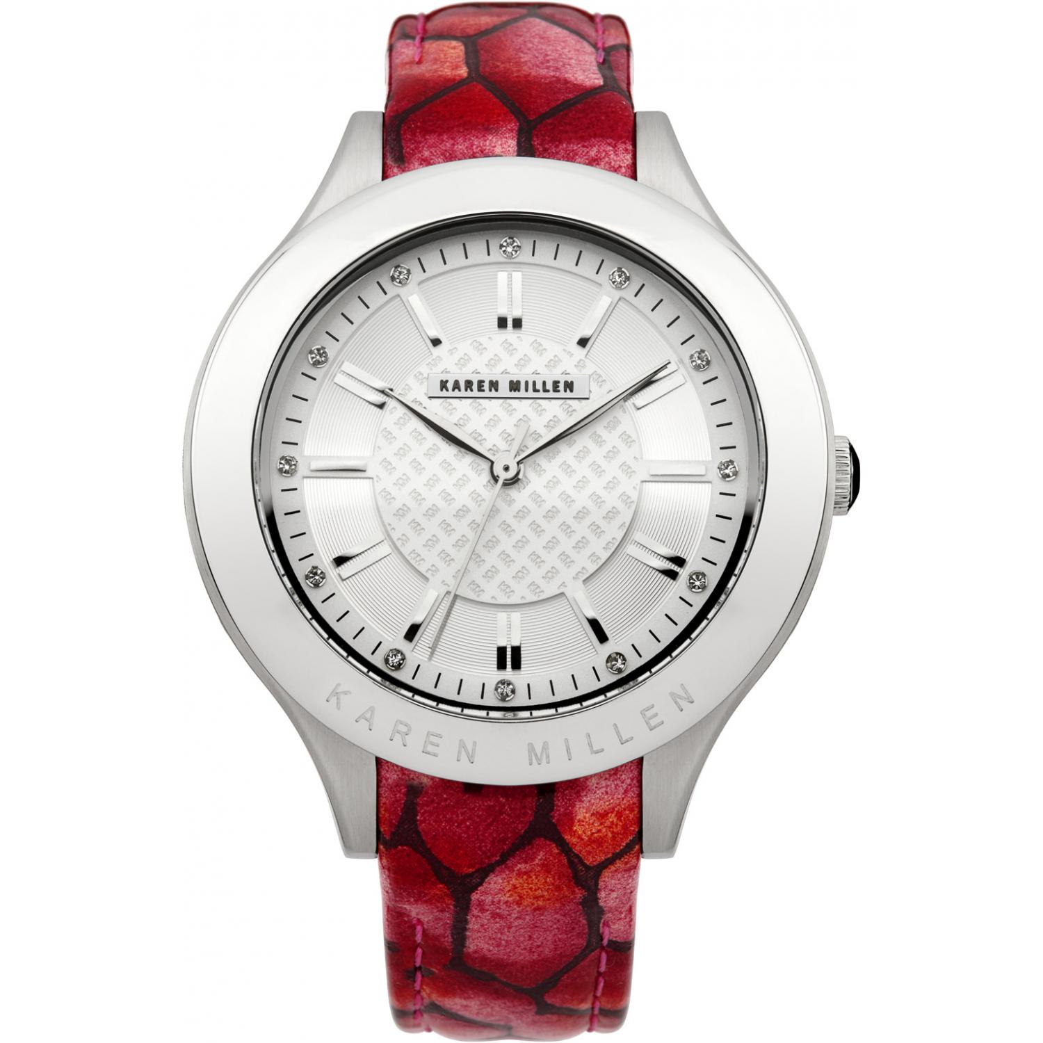 Karen millen silver watch clearance