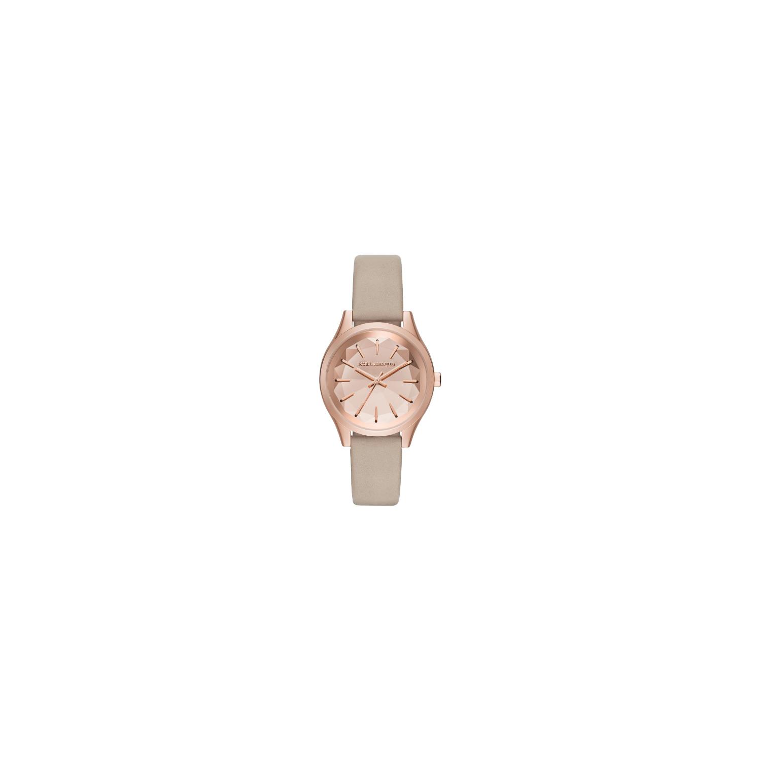 Karl lagerfeld rose gold watch online