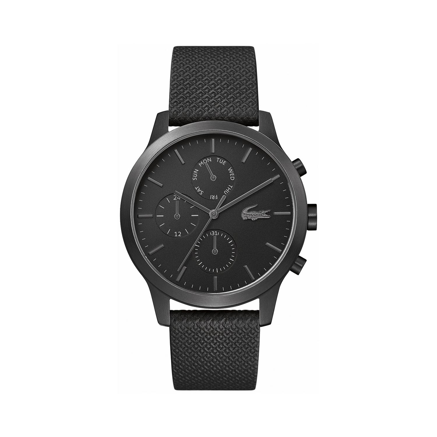 Lacoste watch 12.12 black new arrivals