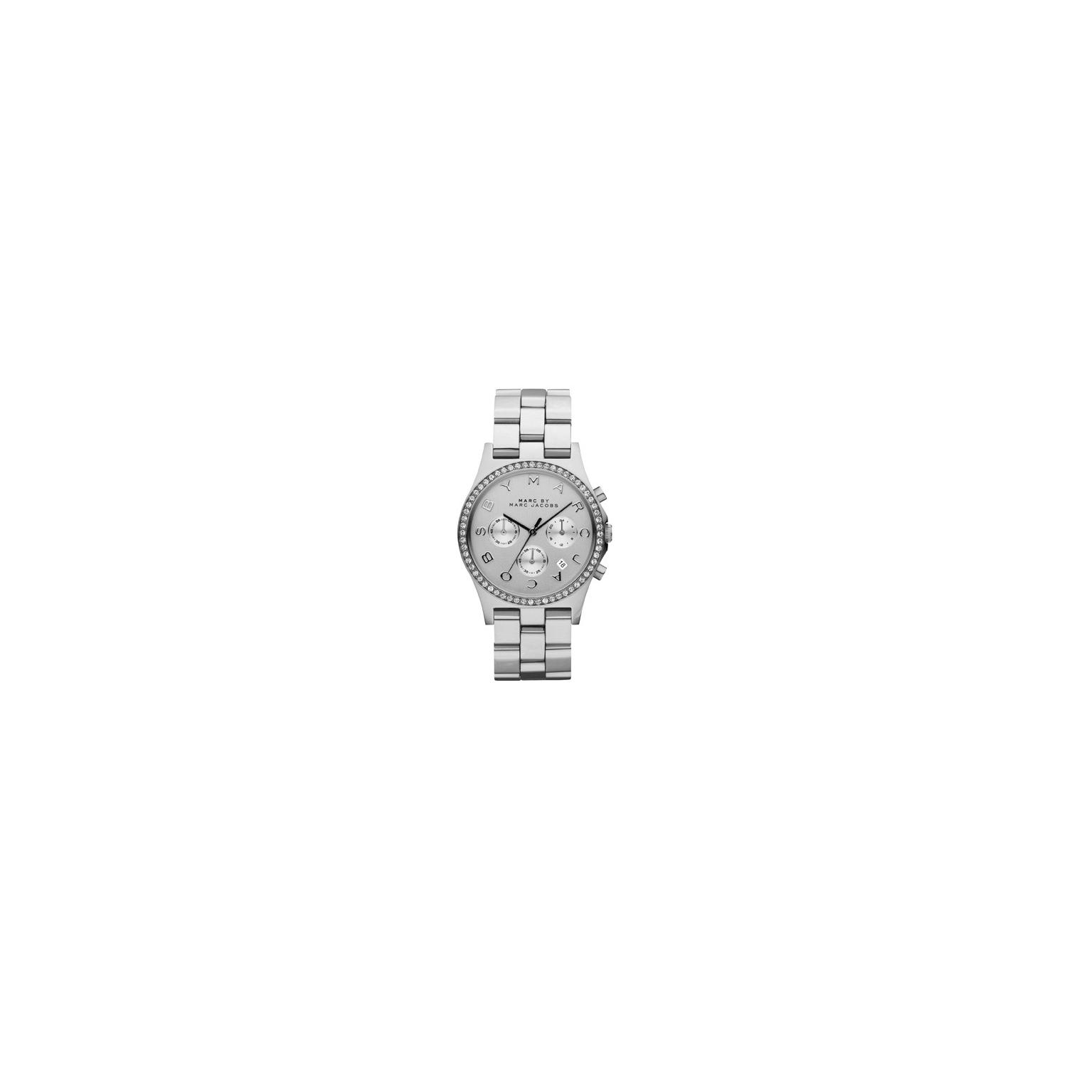 Marc jacobs henry watch silver top