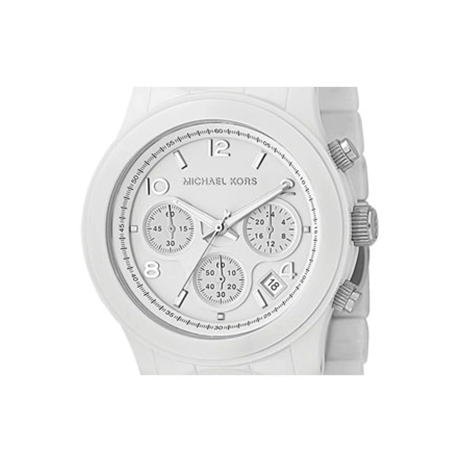 Michael kors white mens watch store