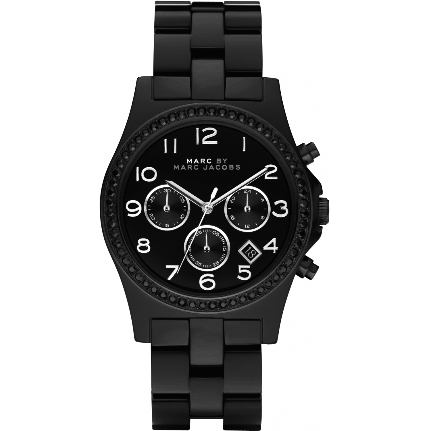 Marc by marc jacobs watch black deals