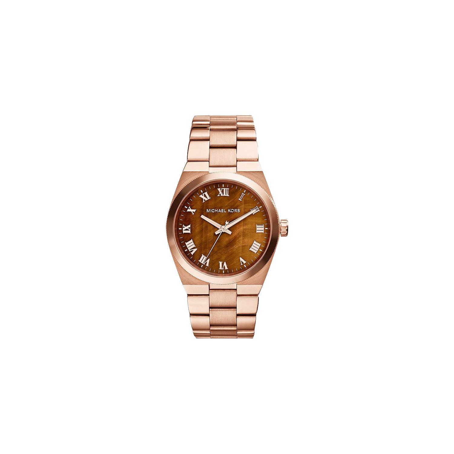 Michael kors channing rose gold watch online