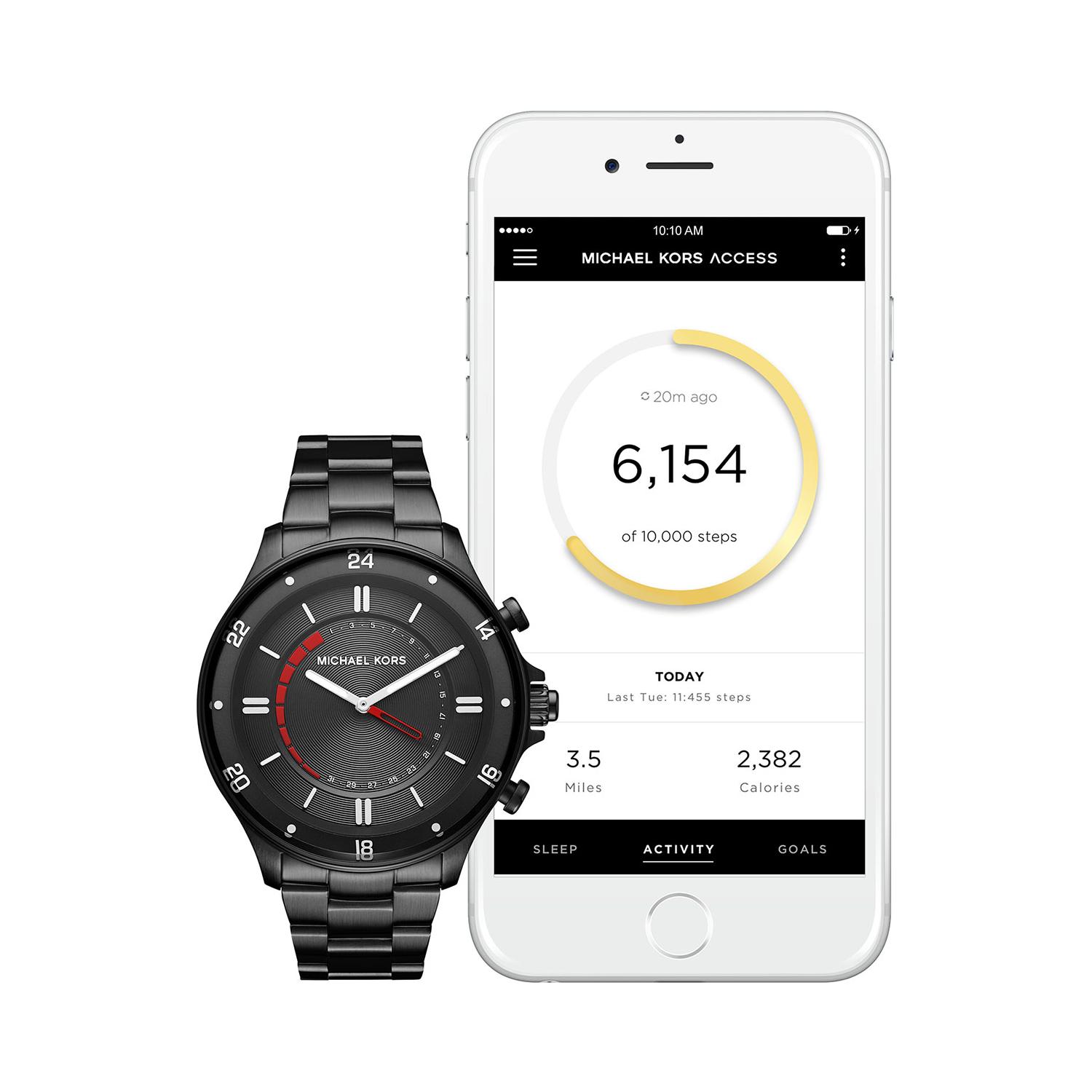 Michael kors hybrid watch battery new arrivals