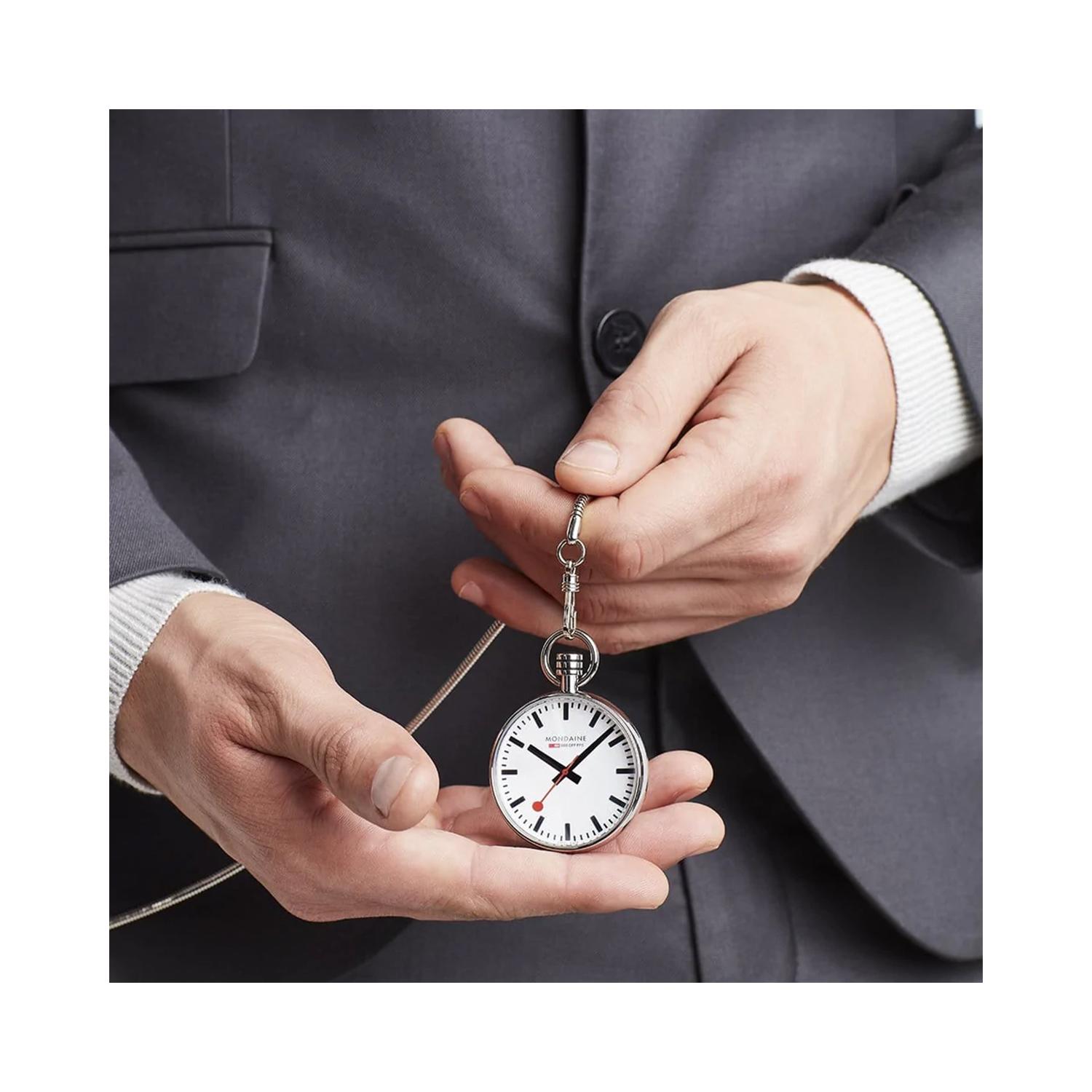 Mondaine pocket watch shop