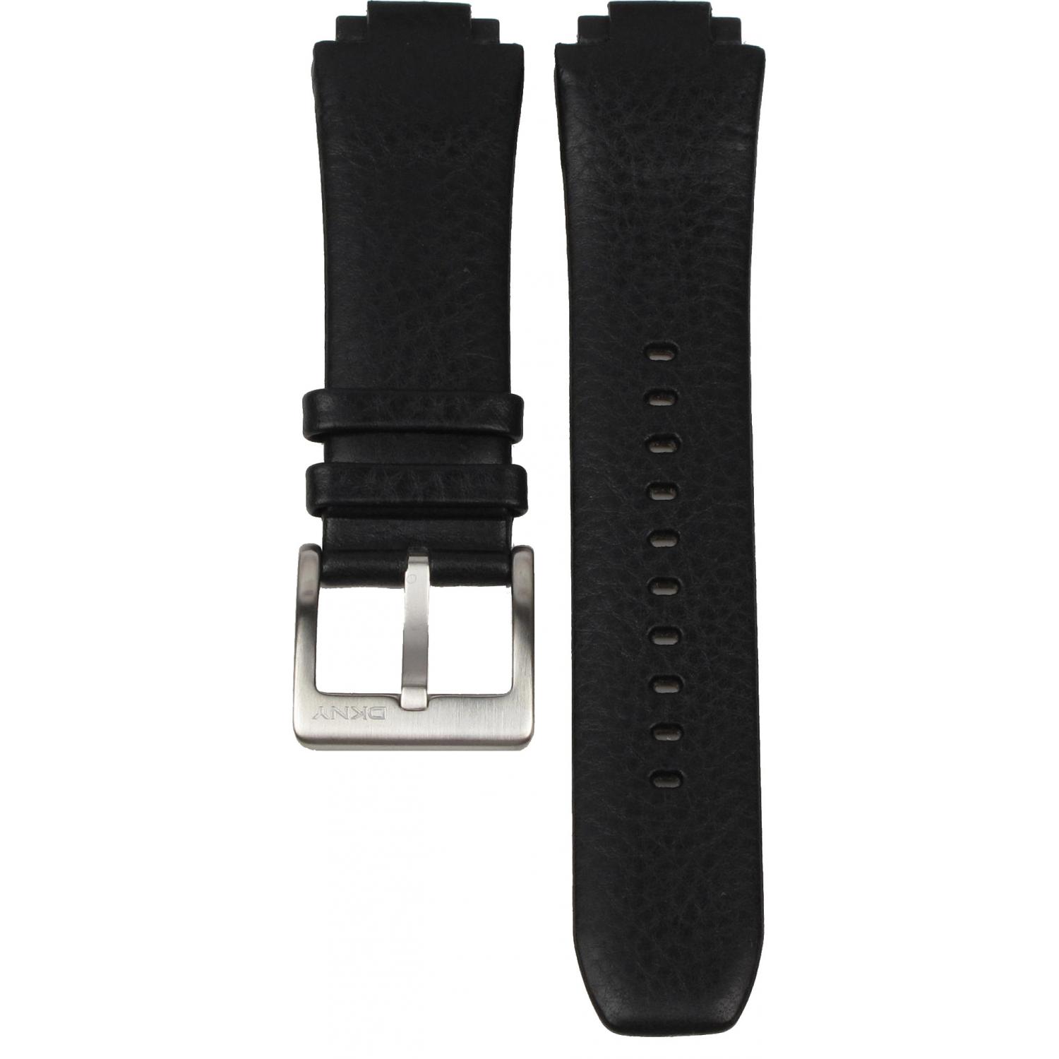 Watch Straps Black Leather NY1316 Watch Strap Accessories Shade Station