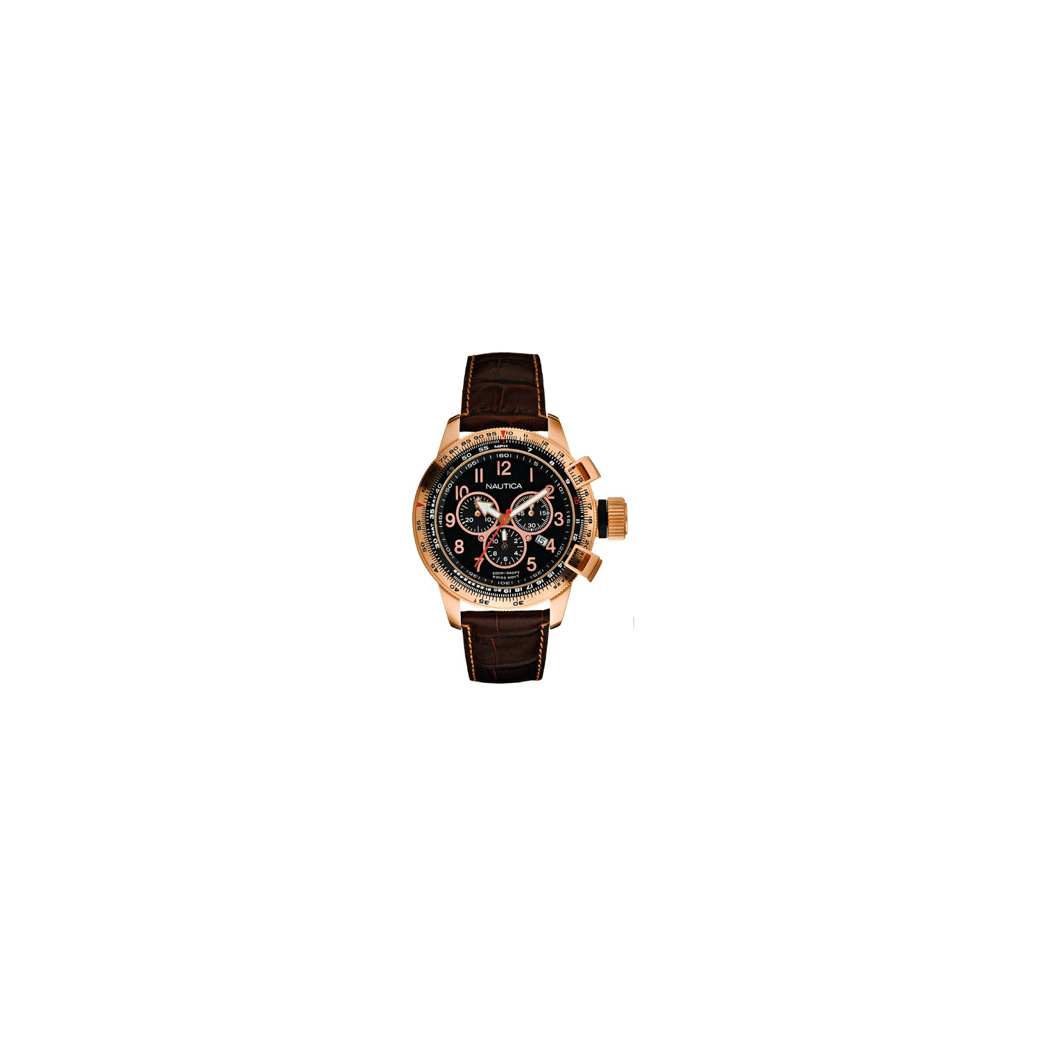 Nautica rose gold watch sales