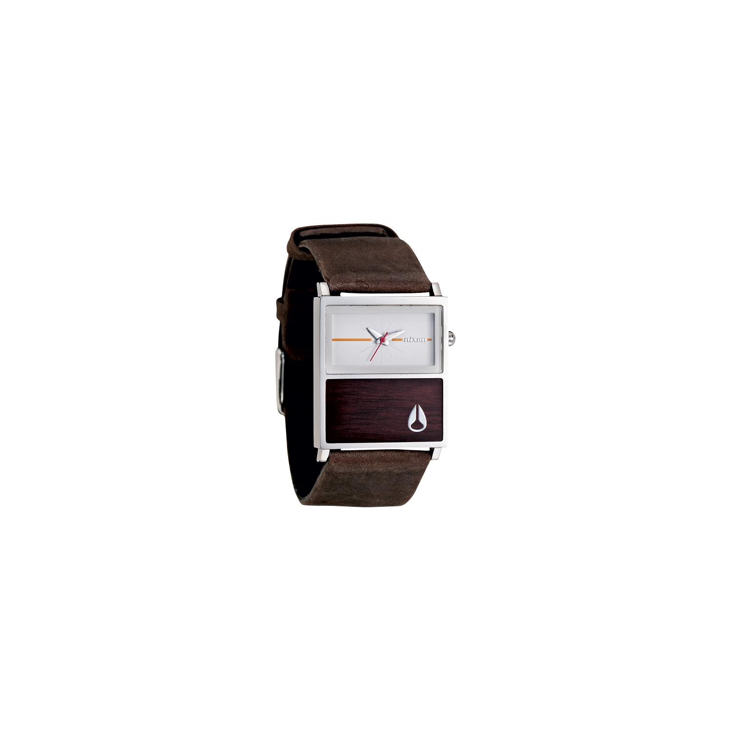 Nixon The Chalet Leather A576 1408 Watch Shade Station