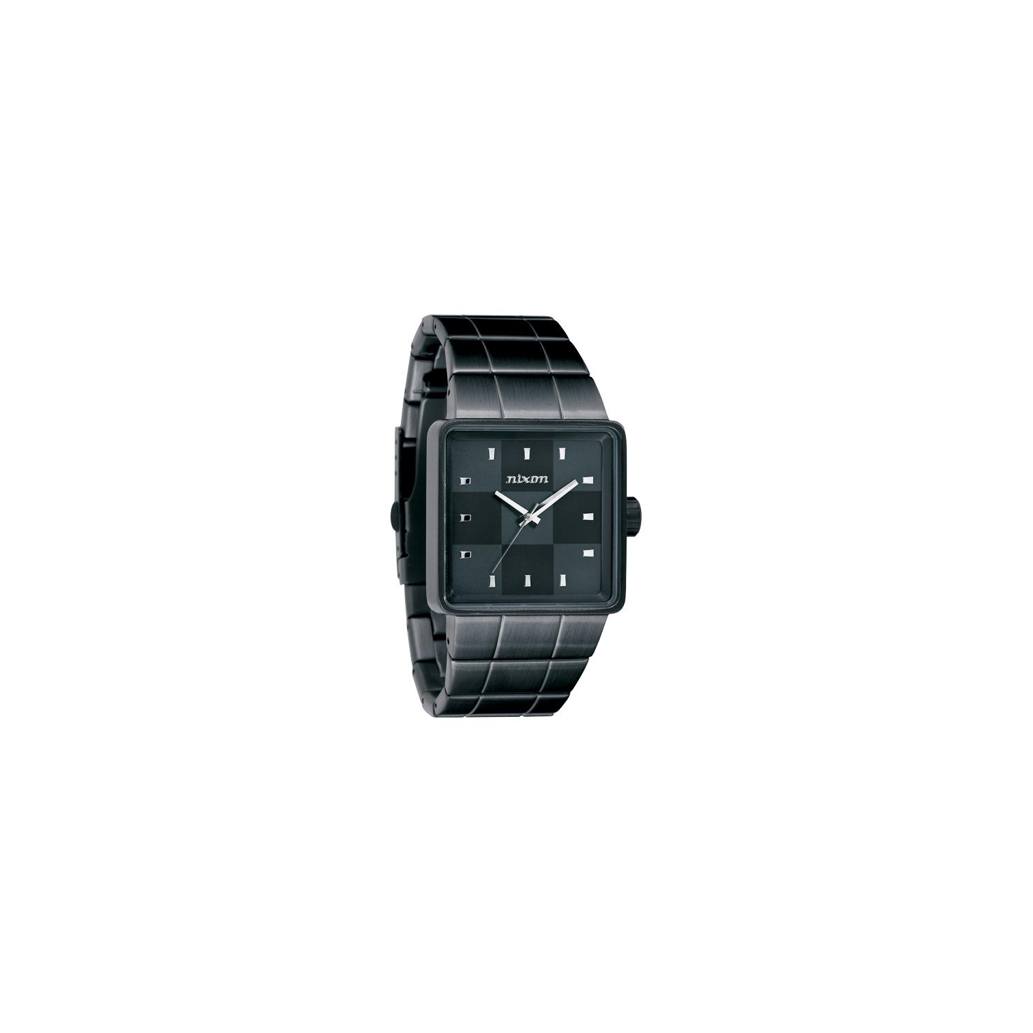 Nixon black hot sale square watch