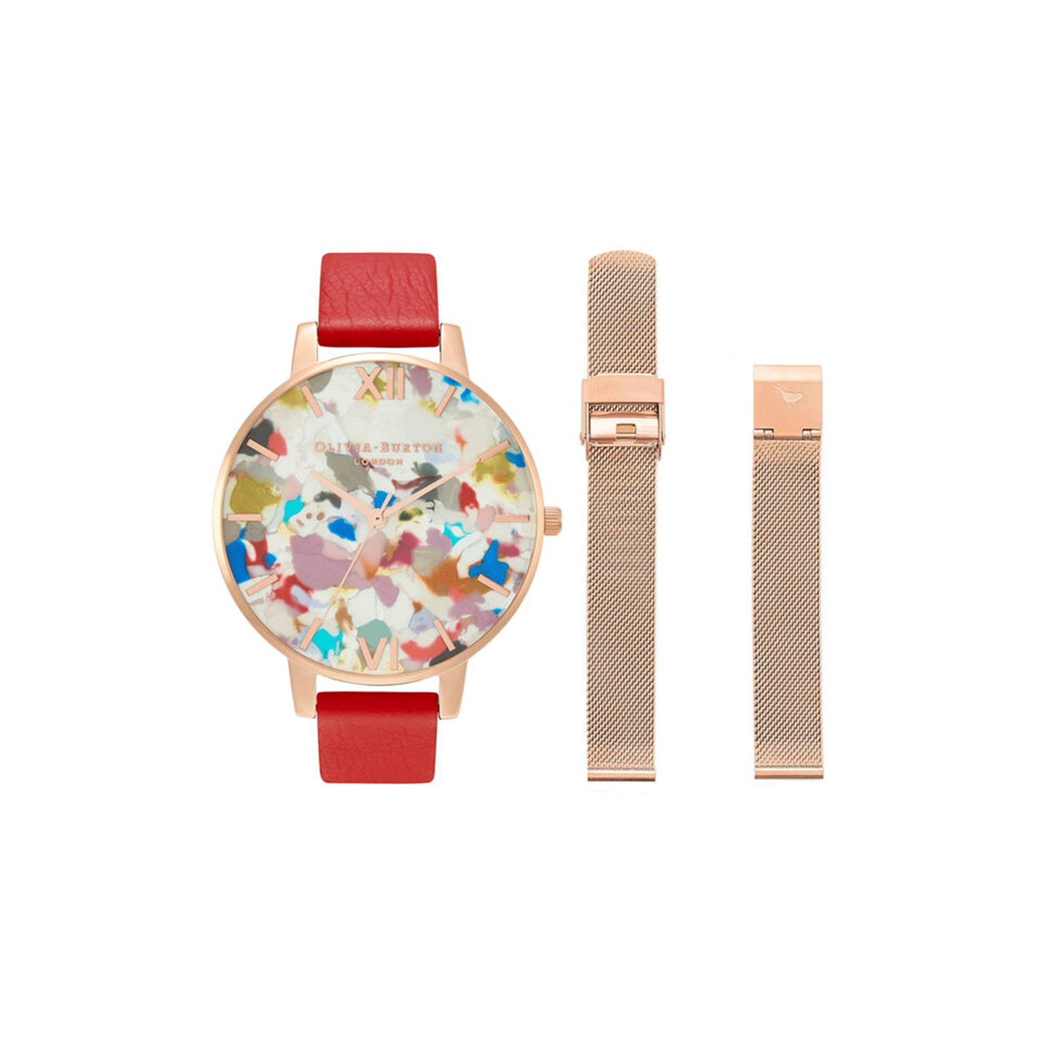 Olivia Burton Pop Art Gift Set Watch
