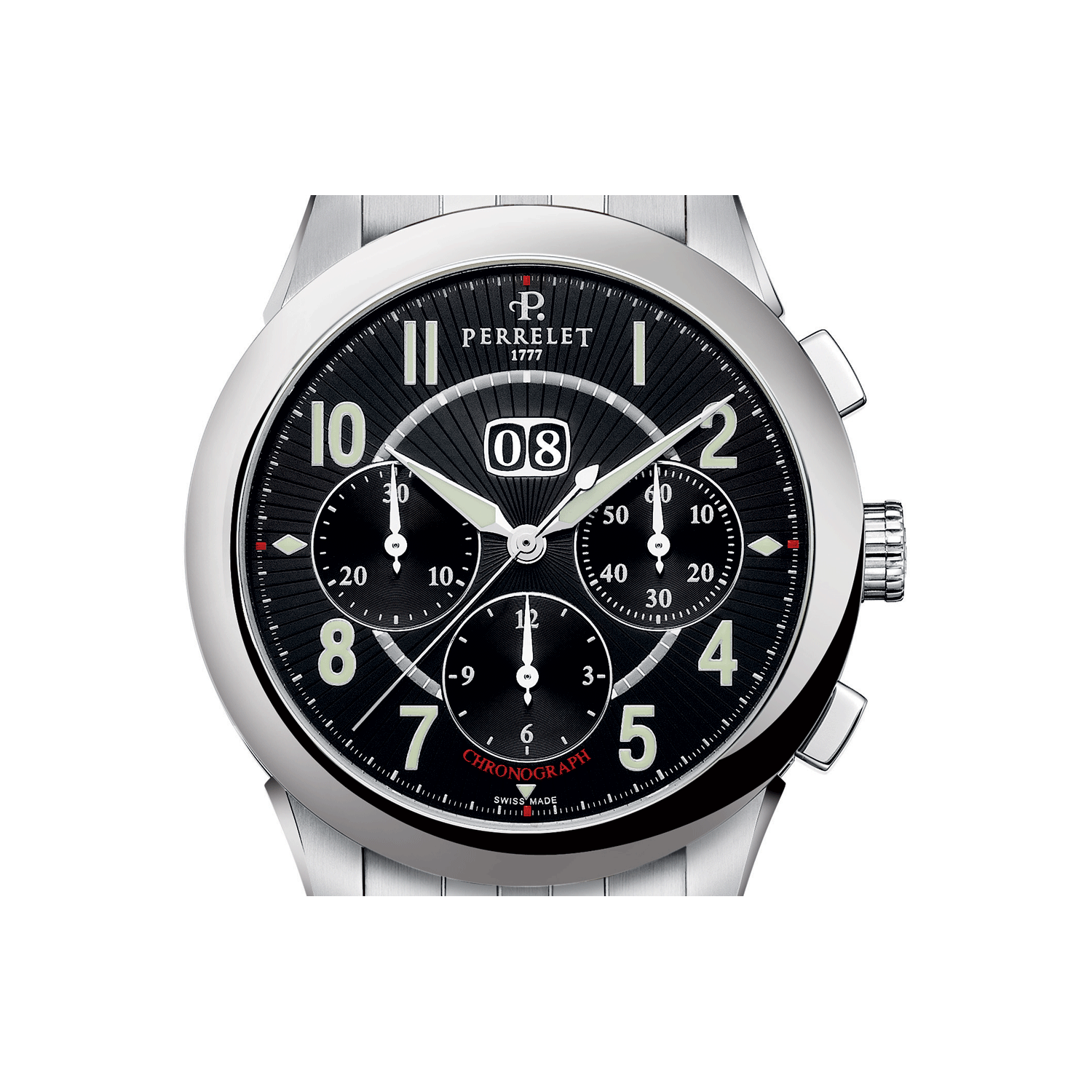 Perrelet Big Date Chrono Watch