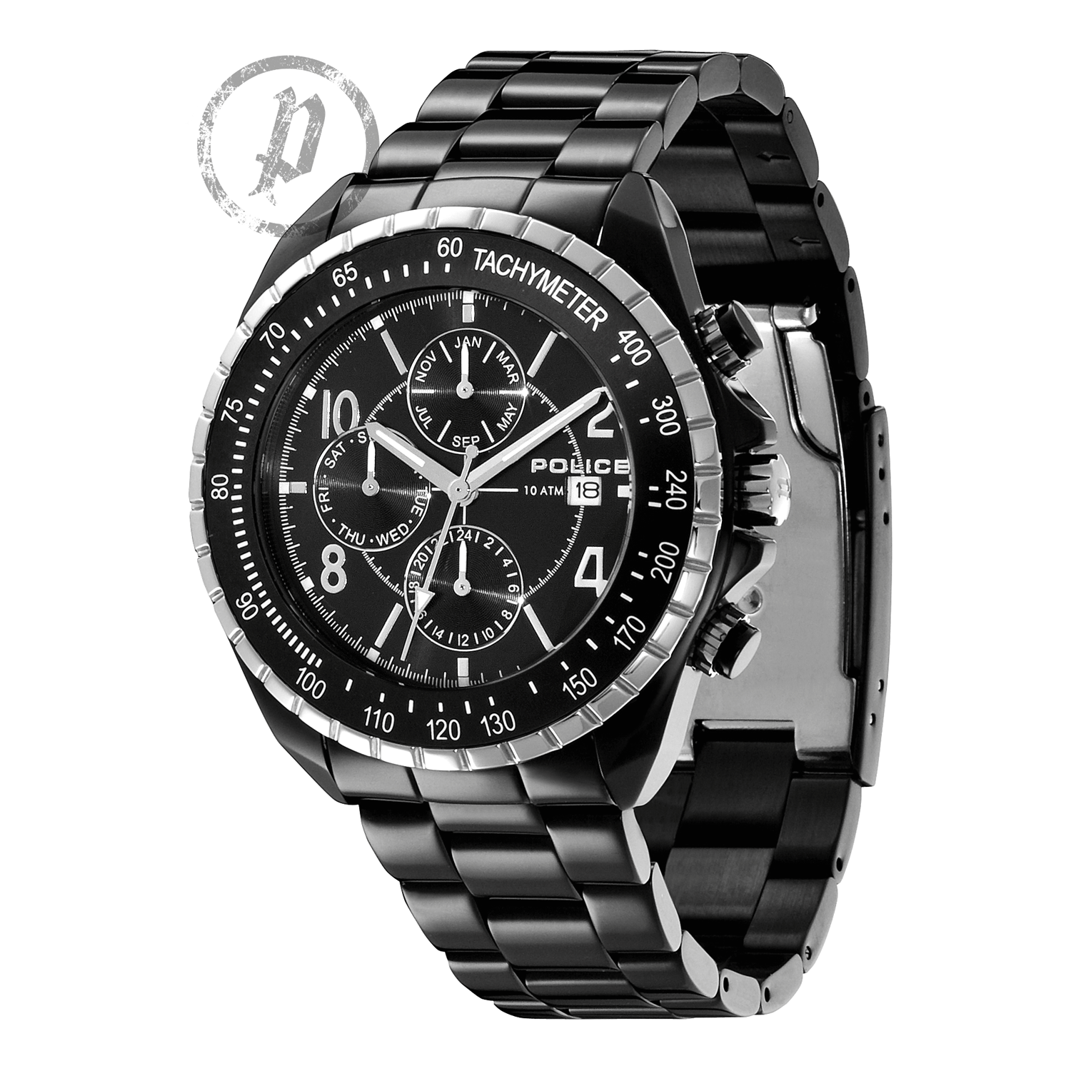 Police Navy MF Watch