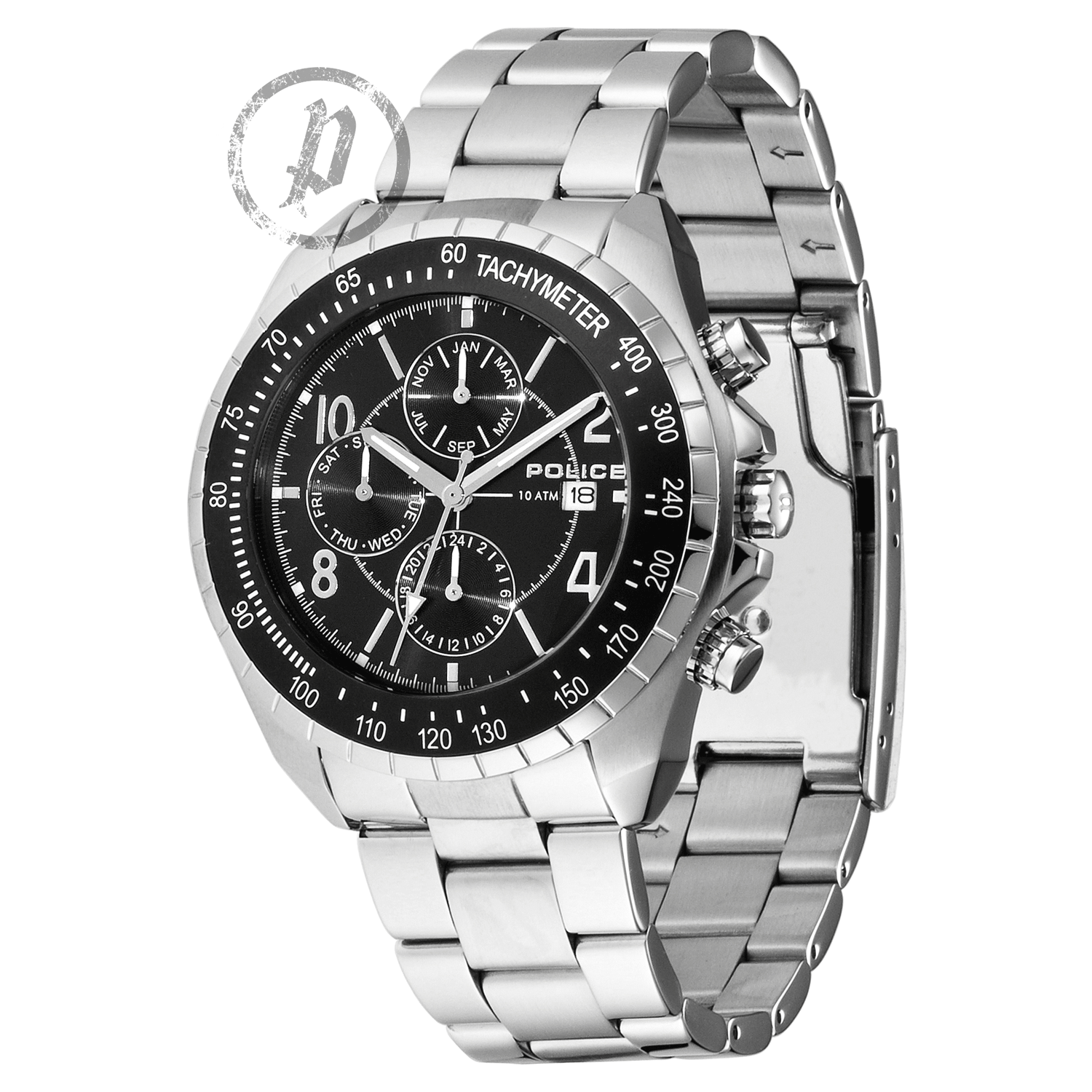 Police navy watch best sale